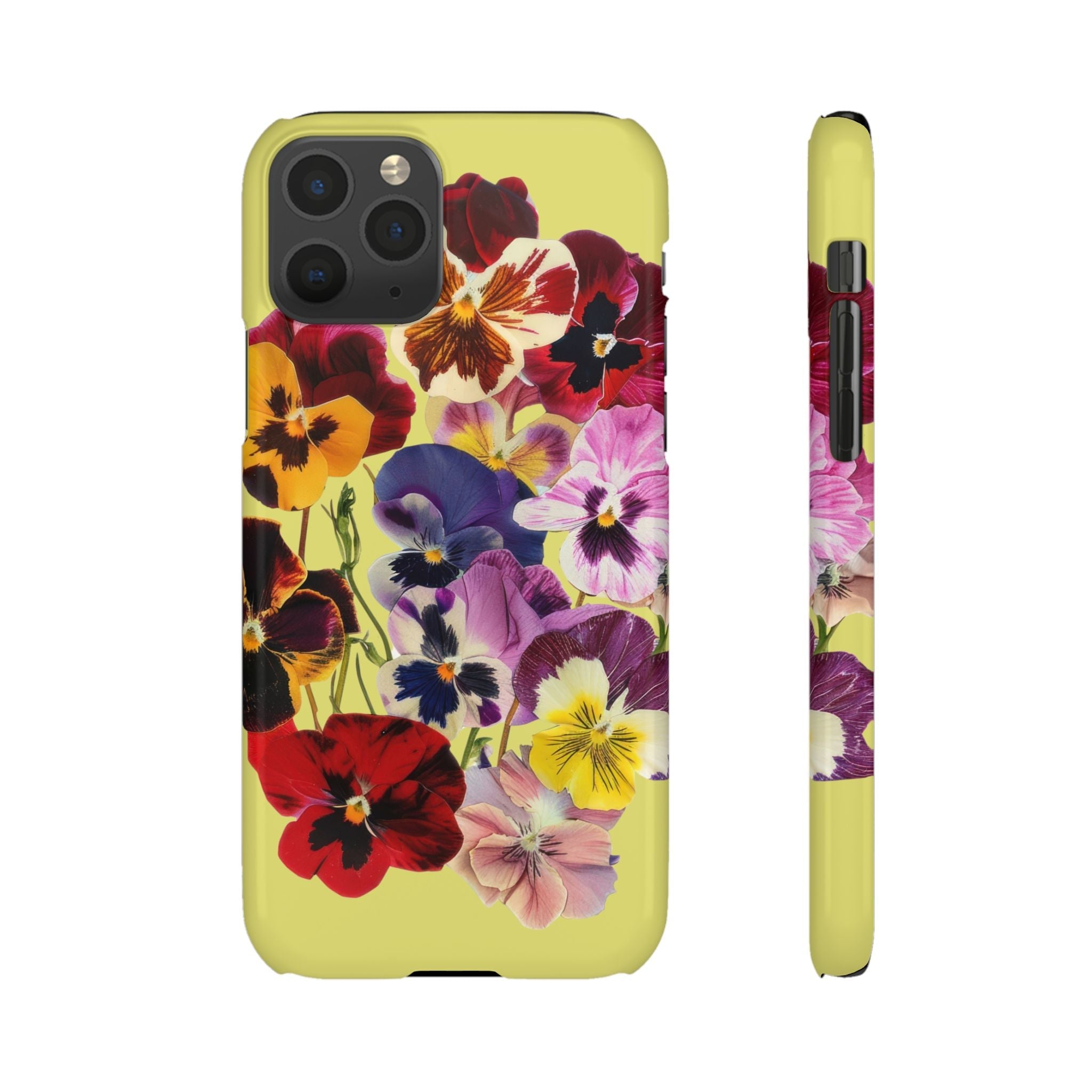 pansy iPhone case - In Print We Trust