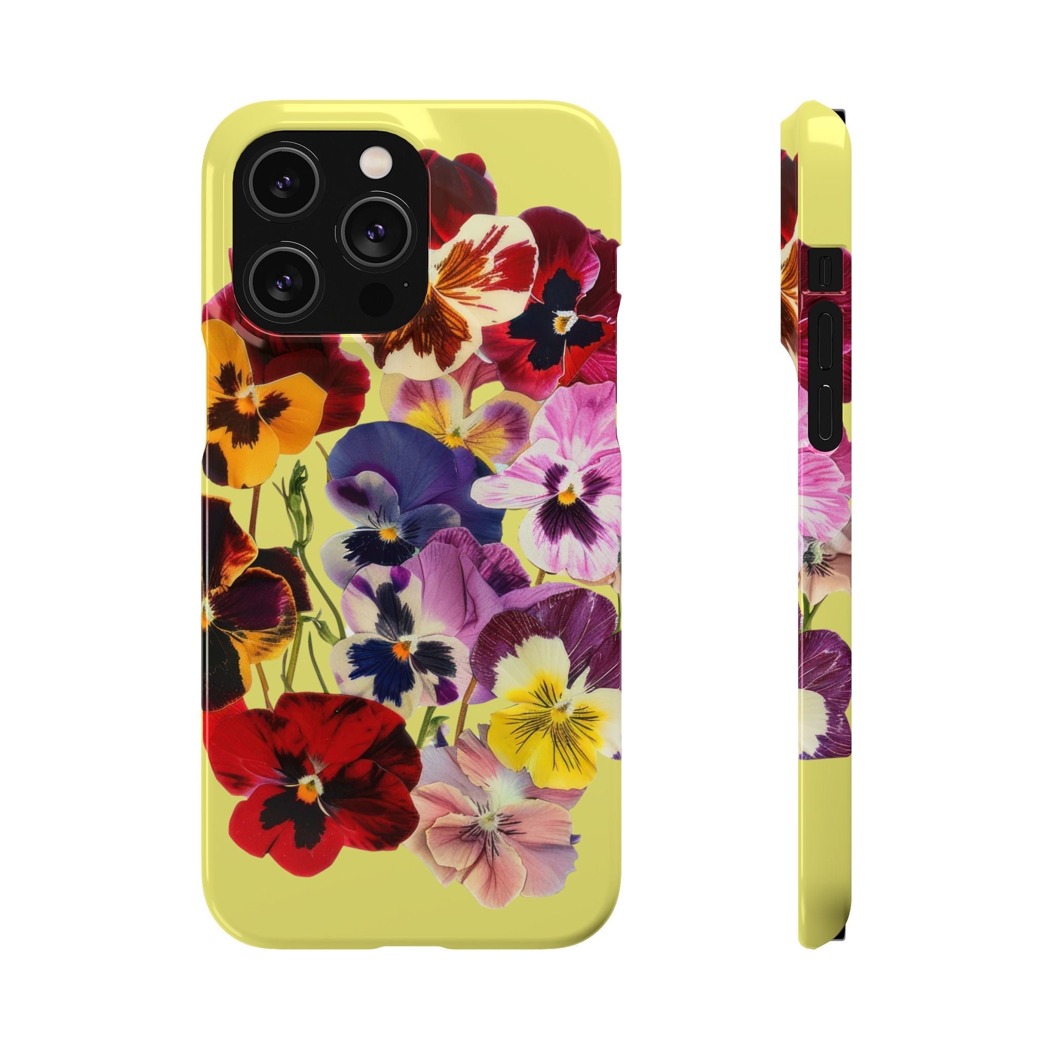 pansy iPhone case - In Print We Trust