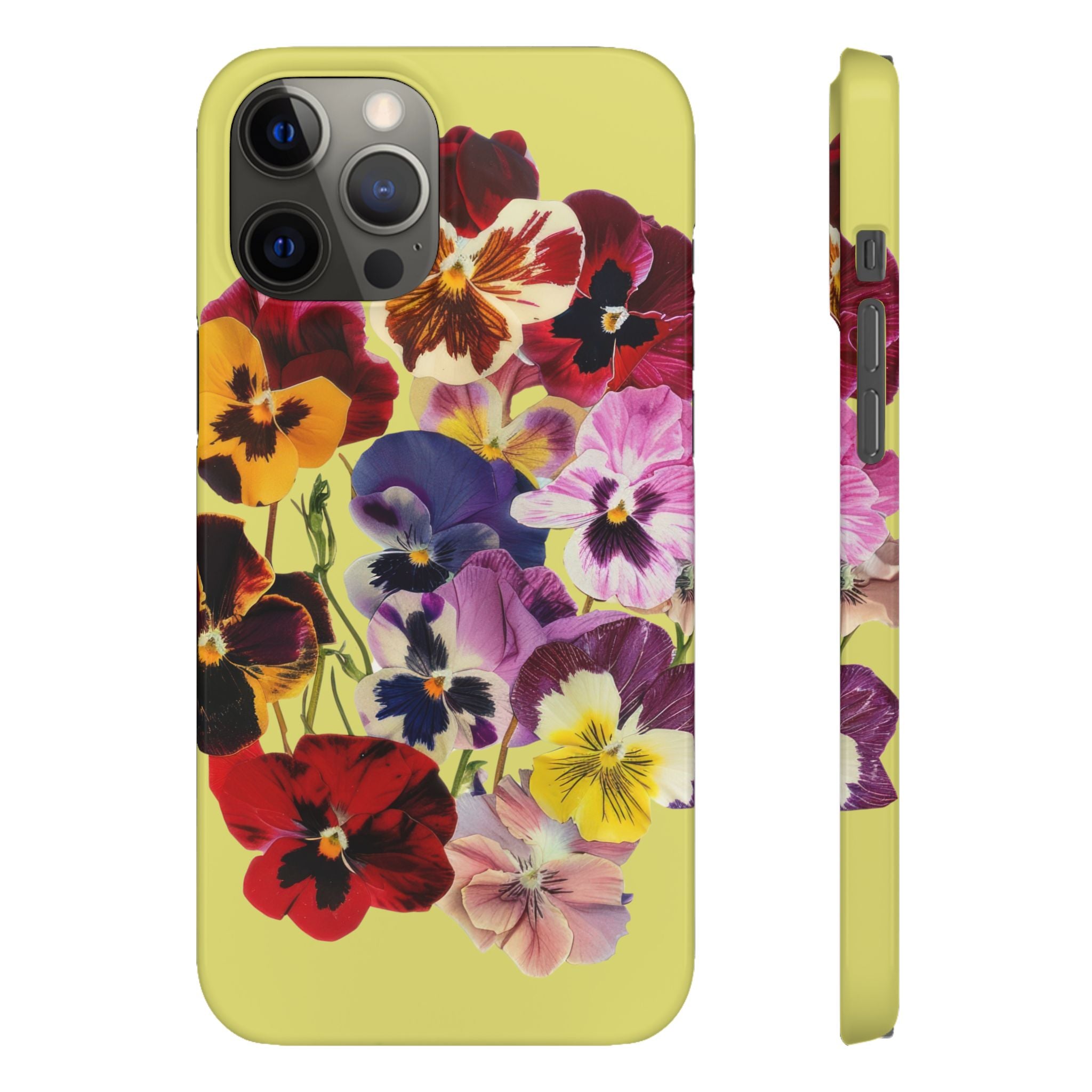 pansy iPhone case - In Print We Trust