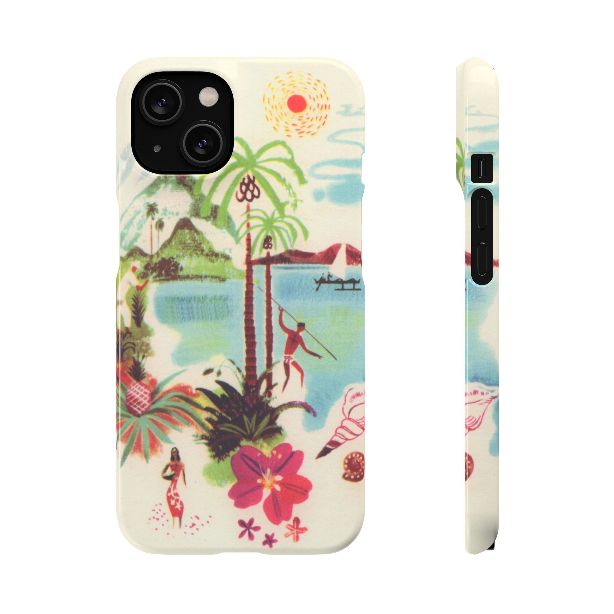 paradise iPhone case - In Print We Trust