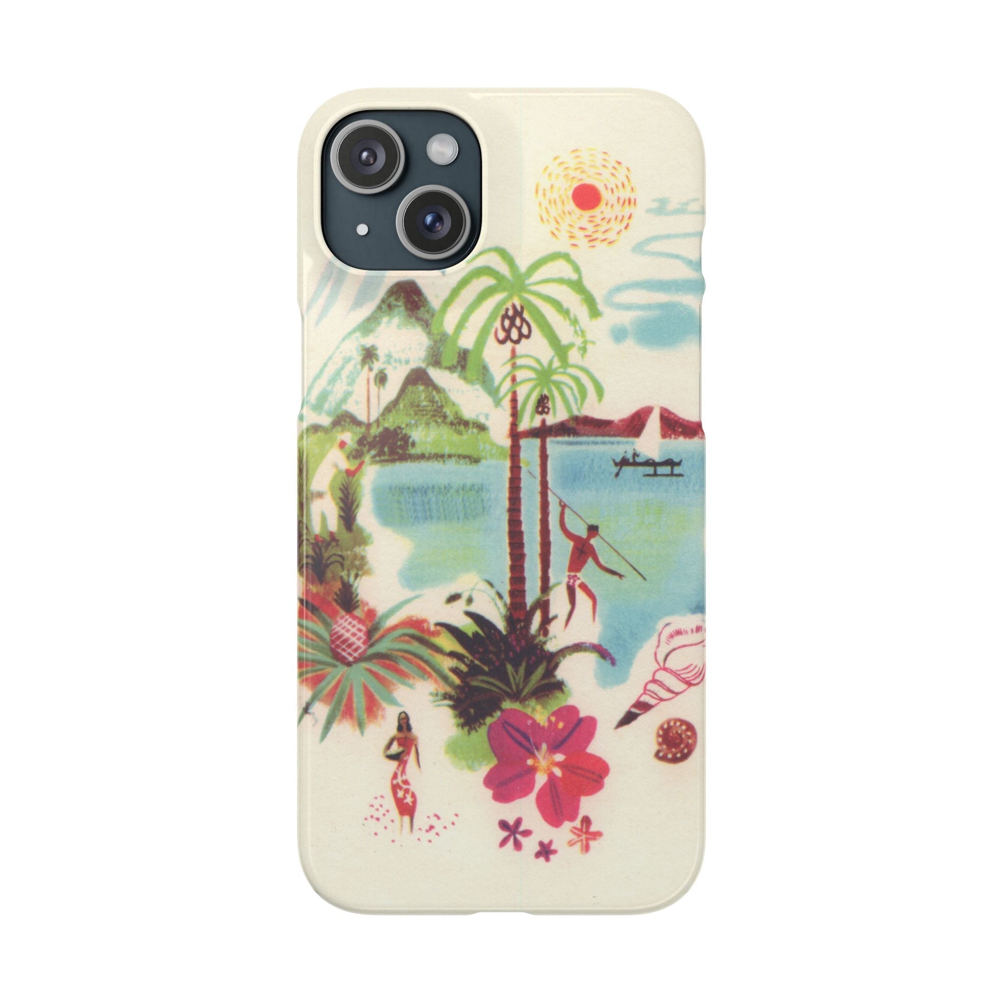 paradise iPhone case - In Print We Trust