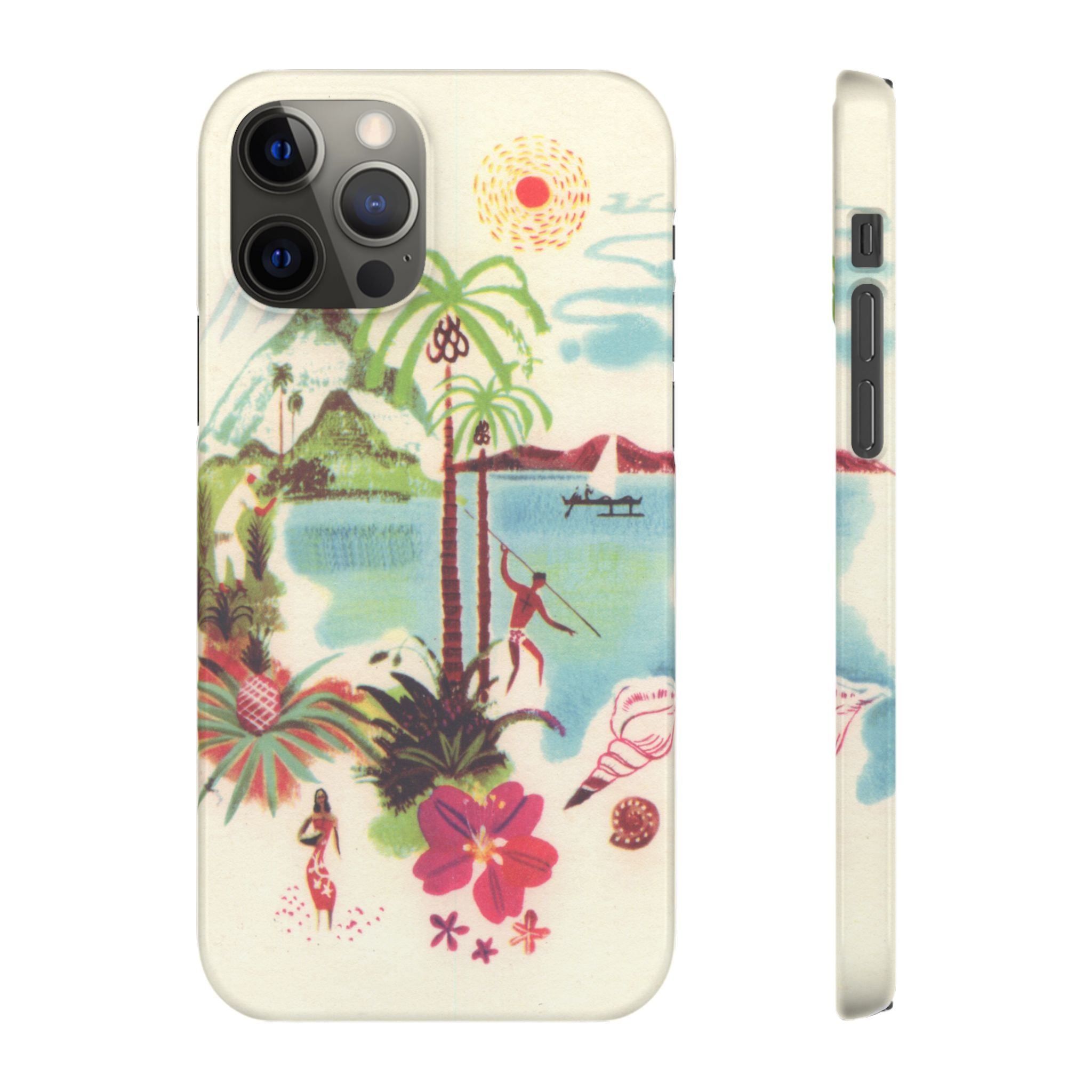 paradise iPhone case - In Print We Trust