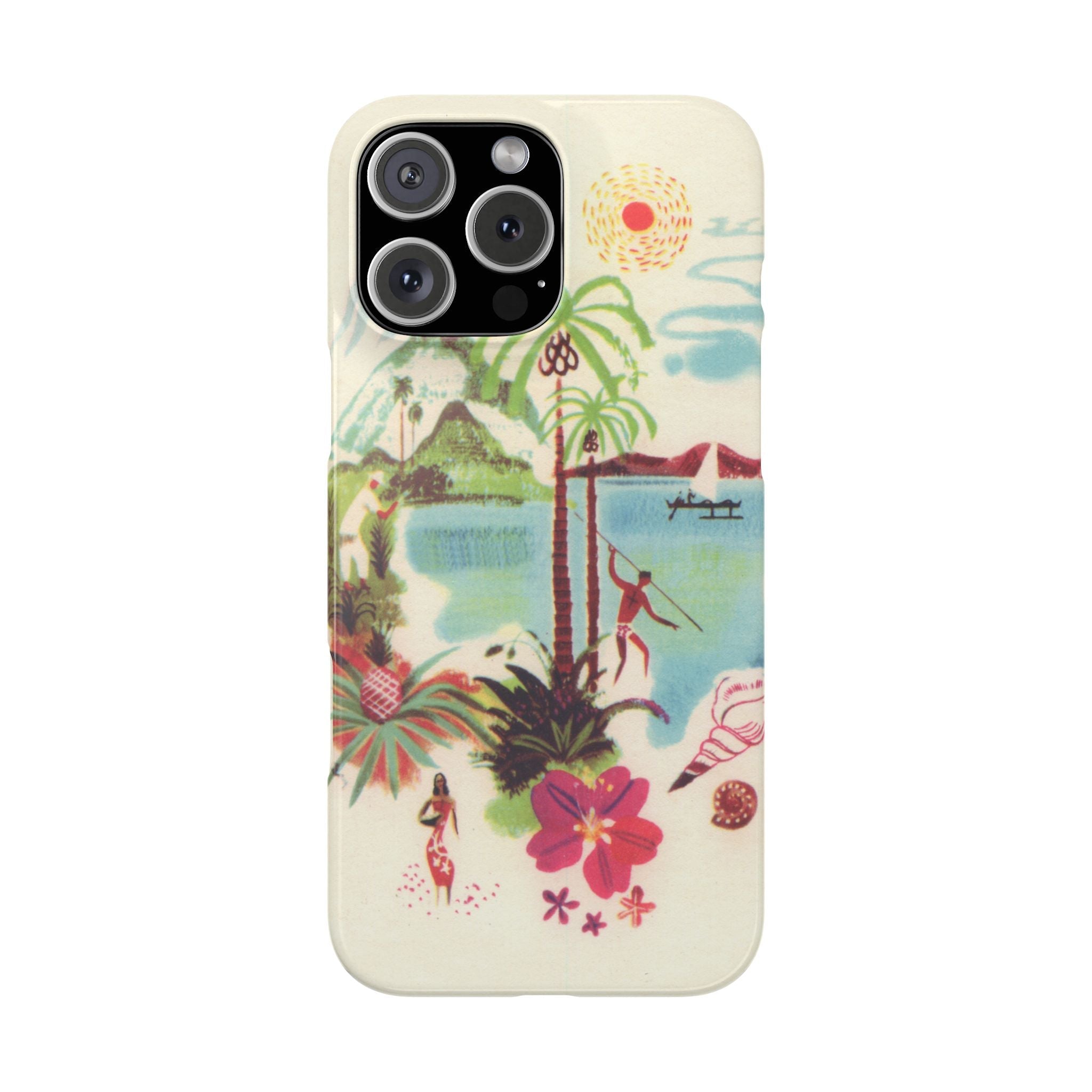 paradise iPhone case - In Print We Trust