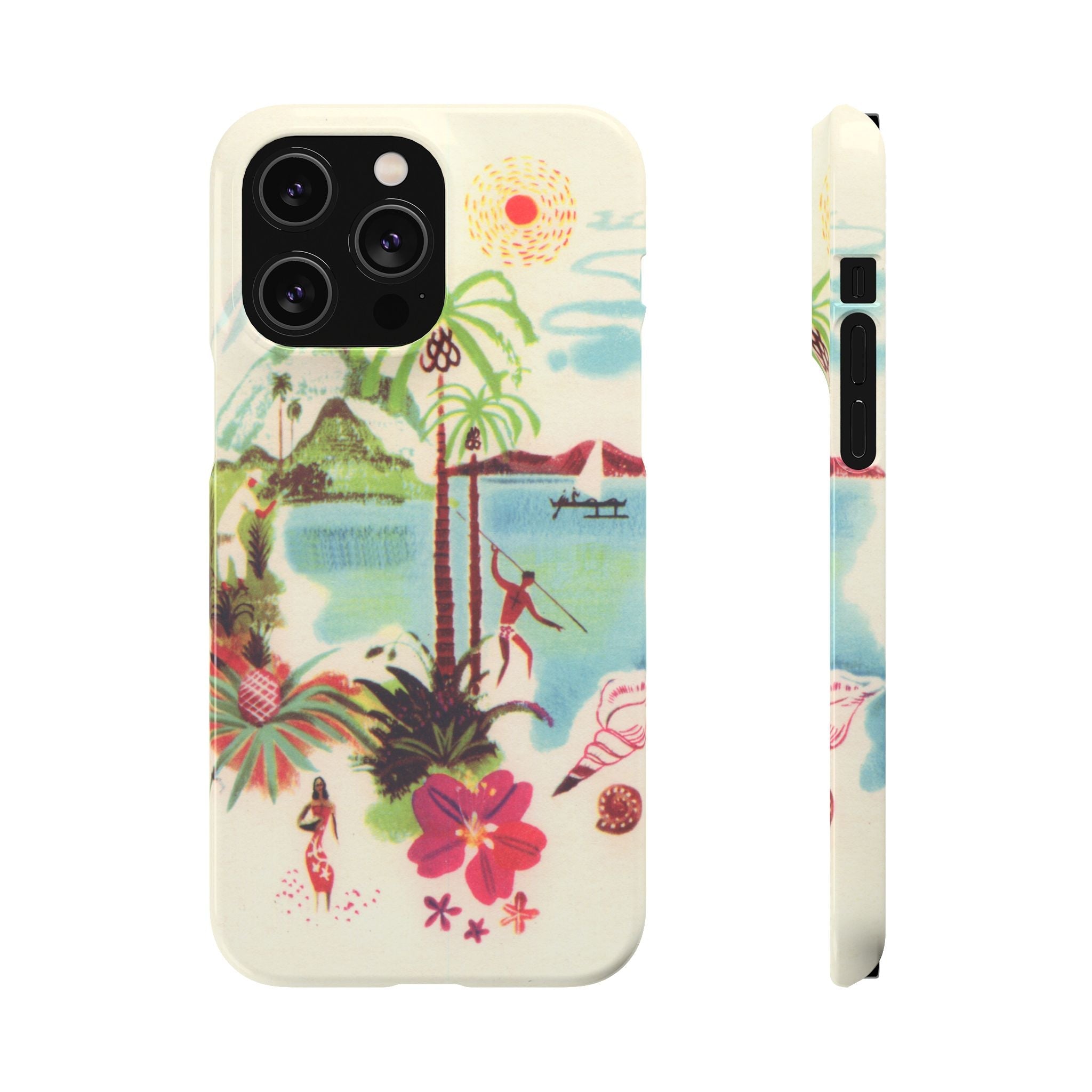 paradise iPhone case - In Print We Trust