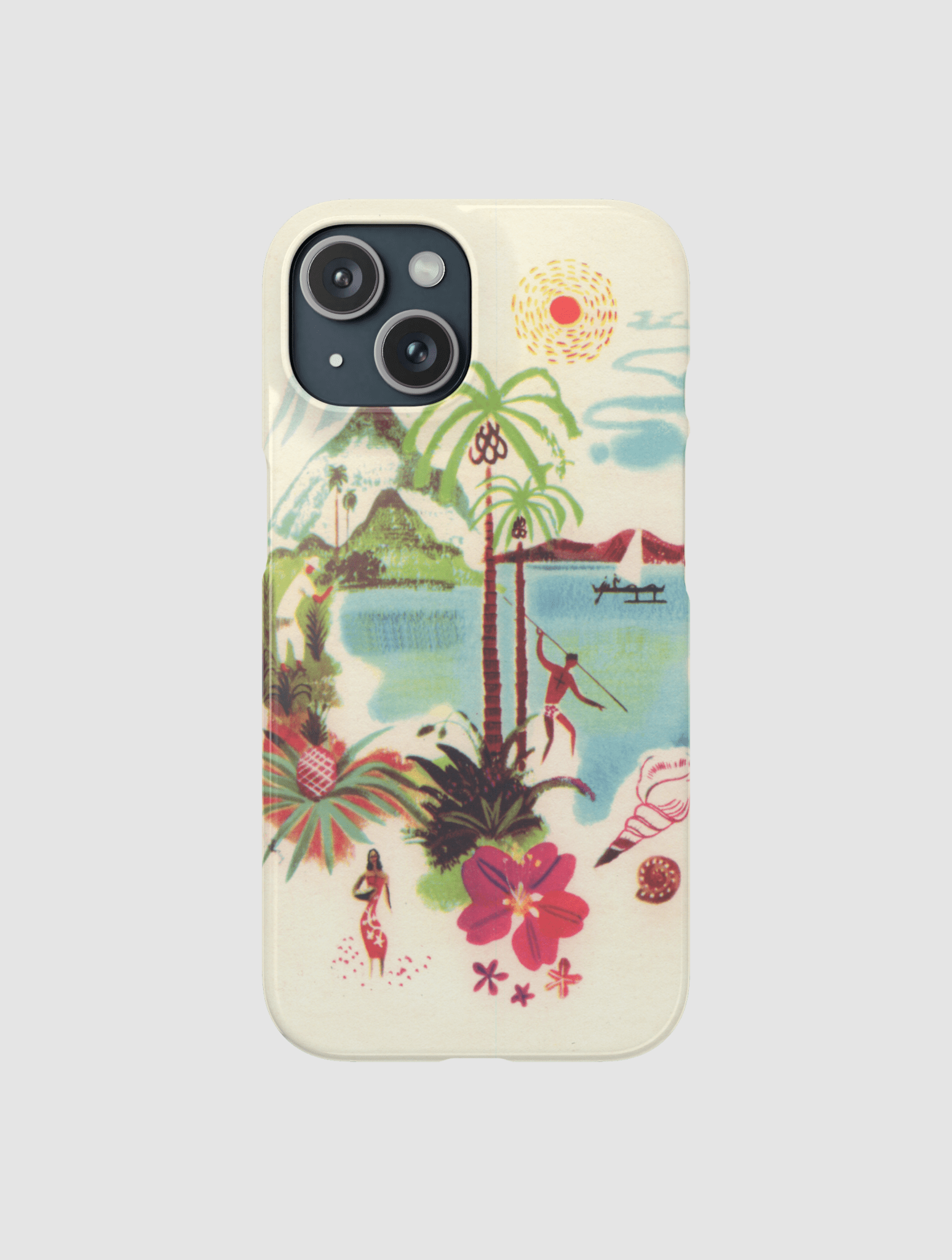 paradise iPhone case - In Print We Trust