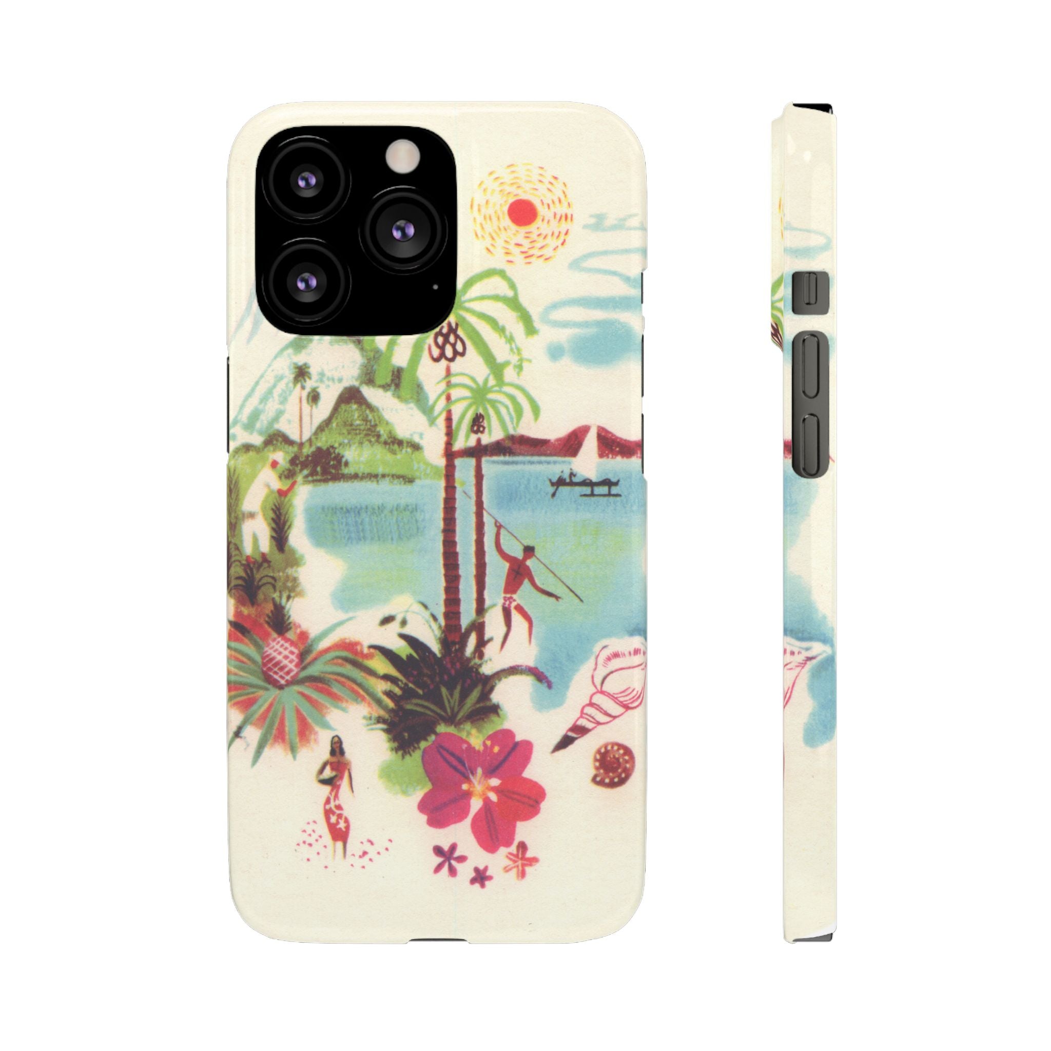 paradise iPhone case - In Print We Trust