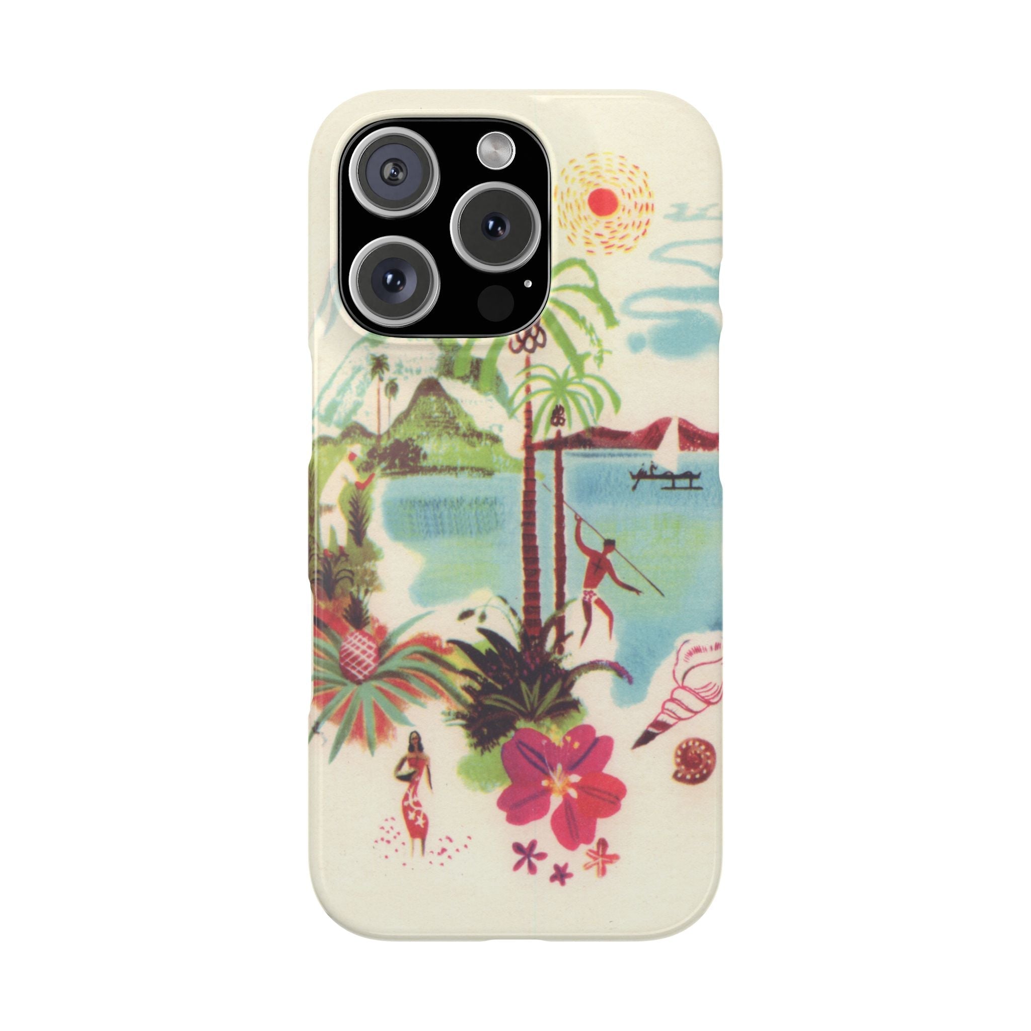 paradise iPhone case - In Print We Trust