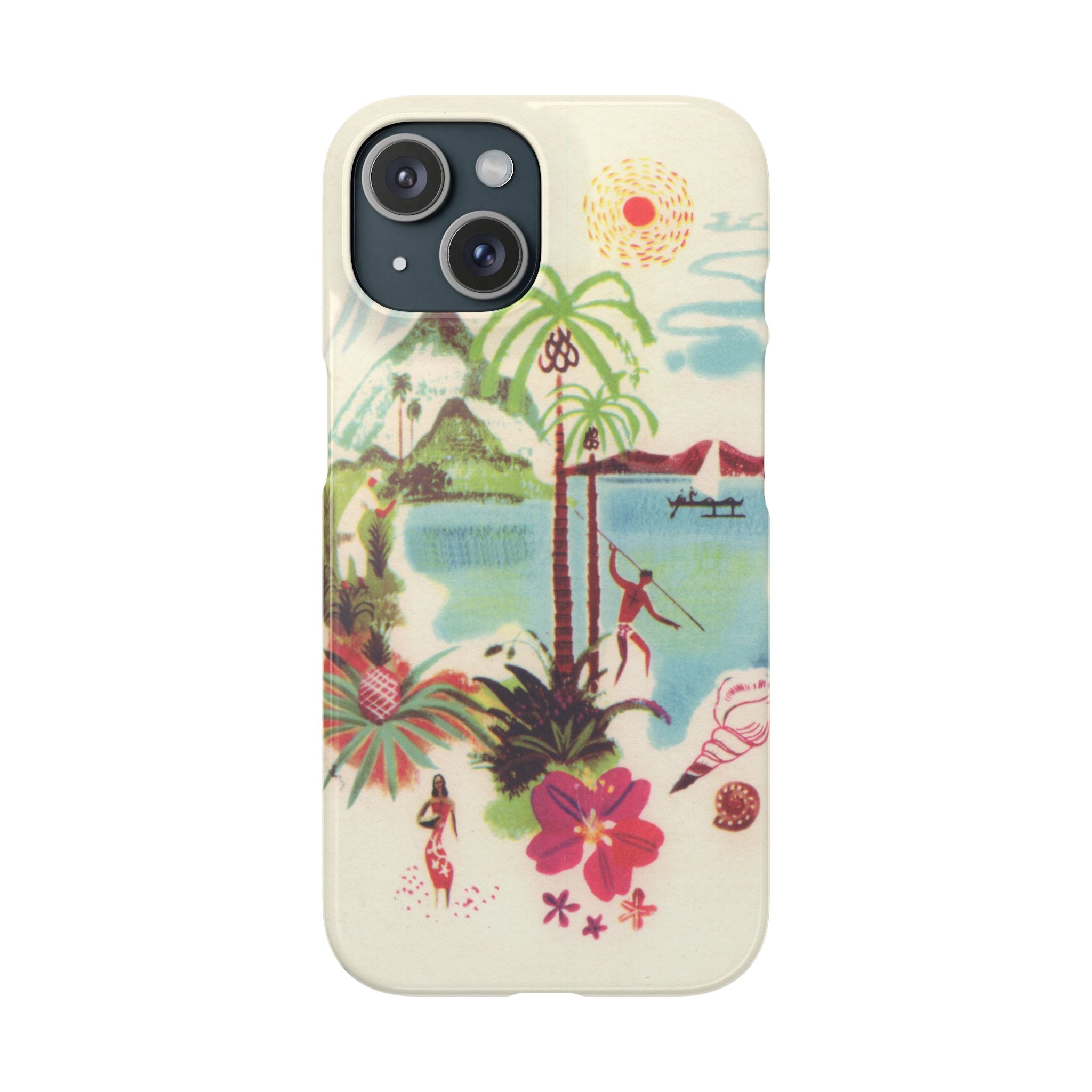 paradise iPhone case - In Print We Trust