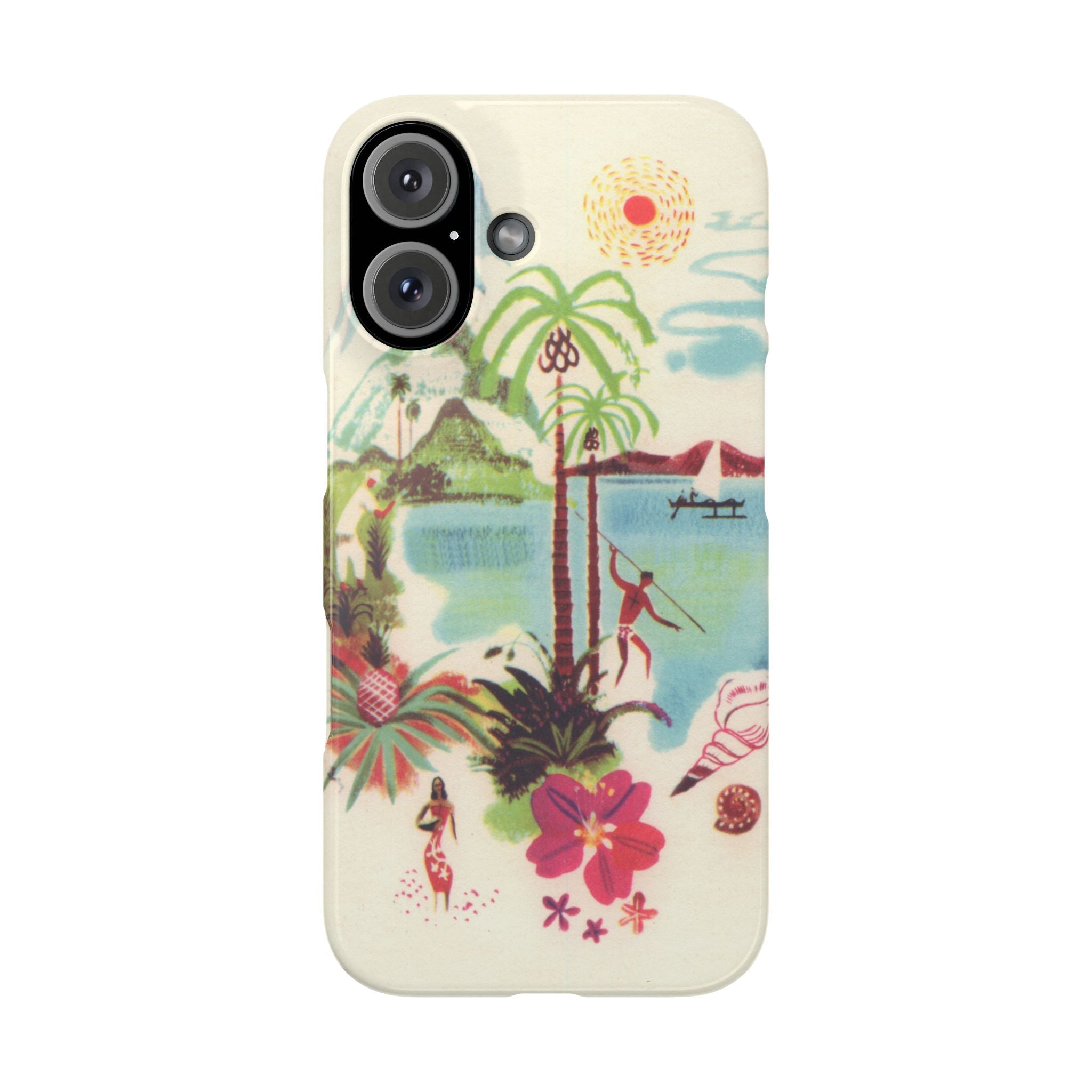 paradise iPhone case - In Print We Trust