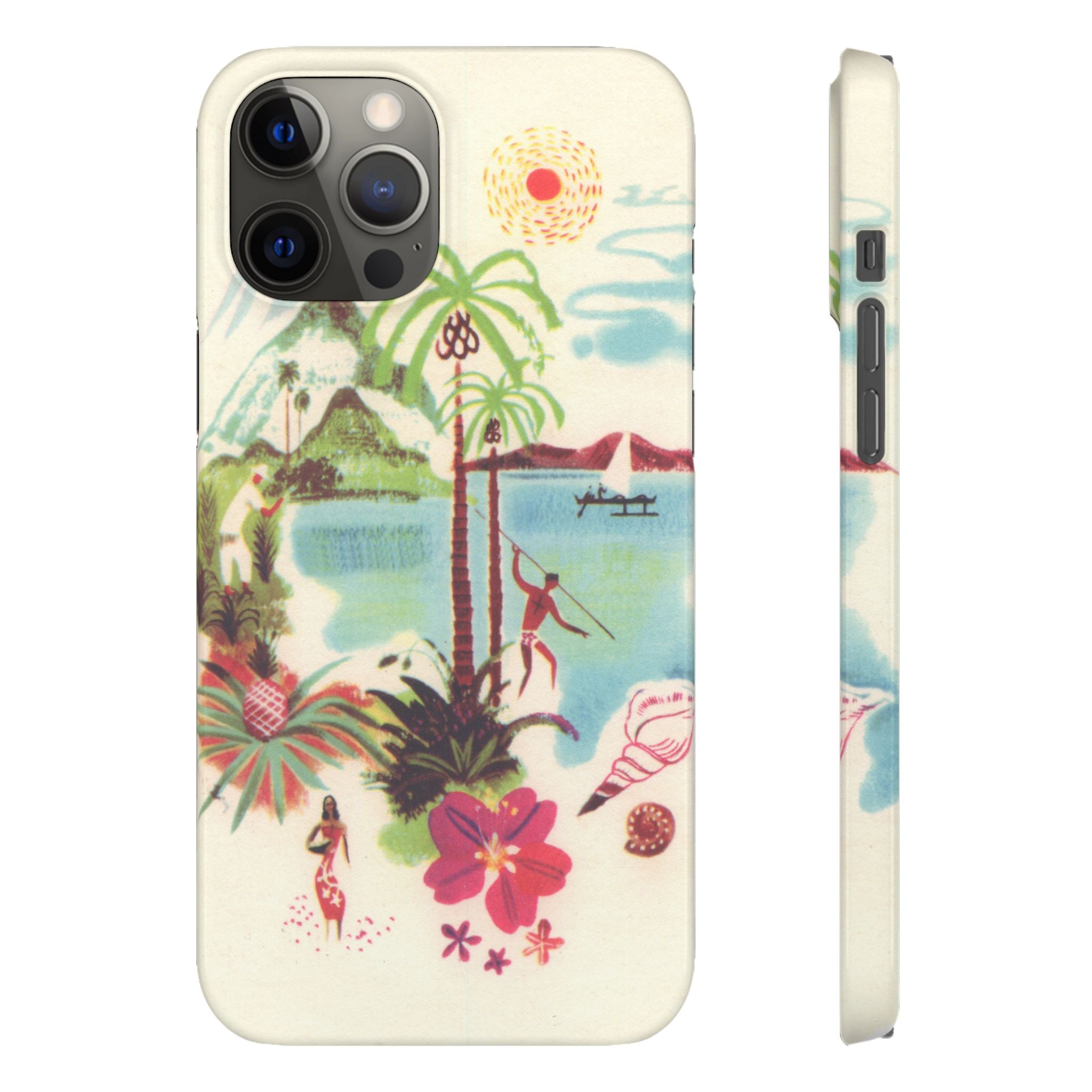 paradise iPhone case - In Print We Trust