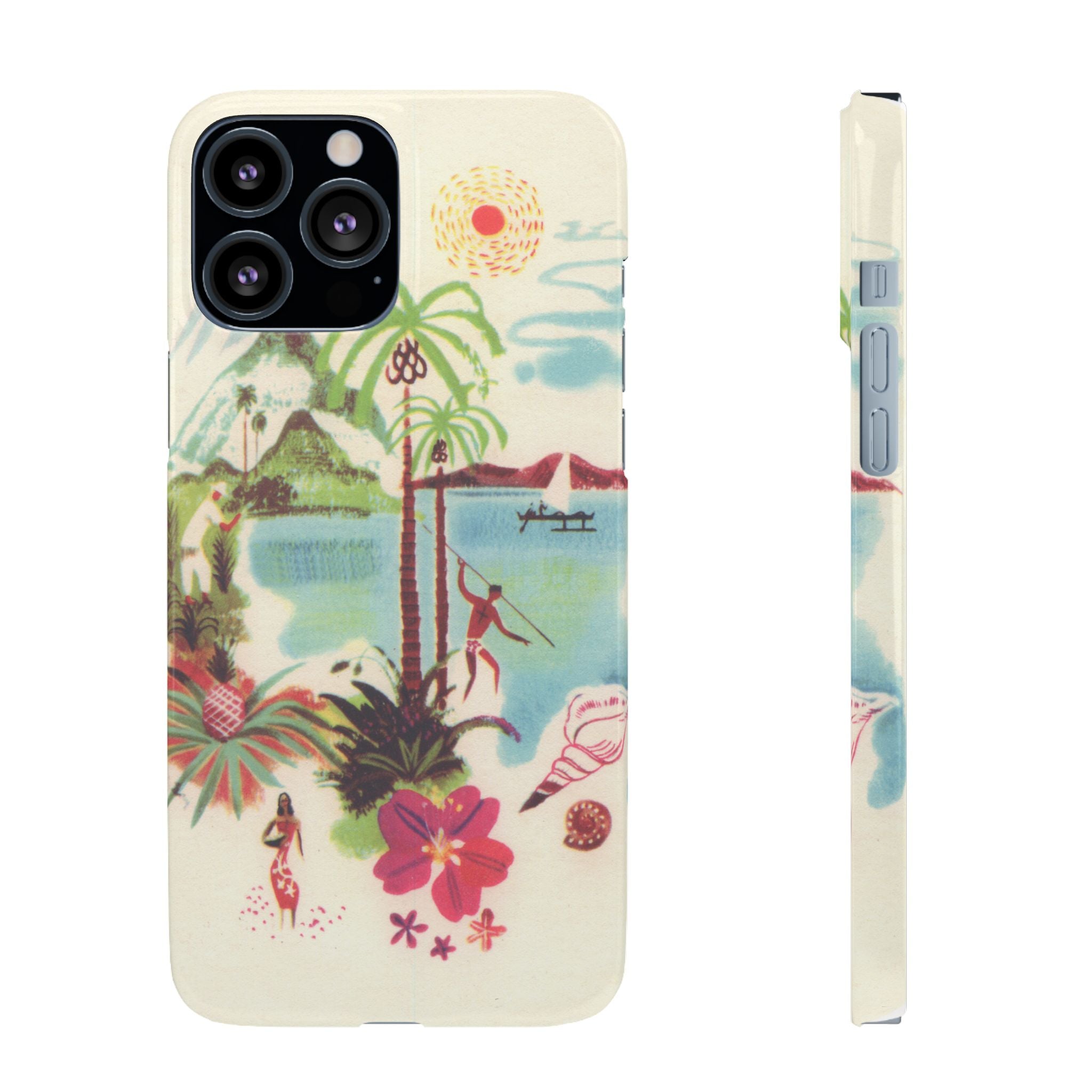 paradise iPhone case - In Print We Trust