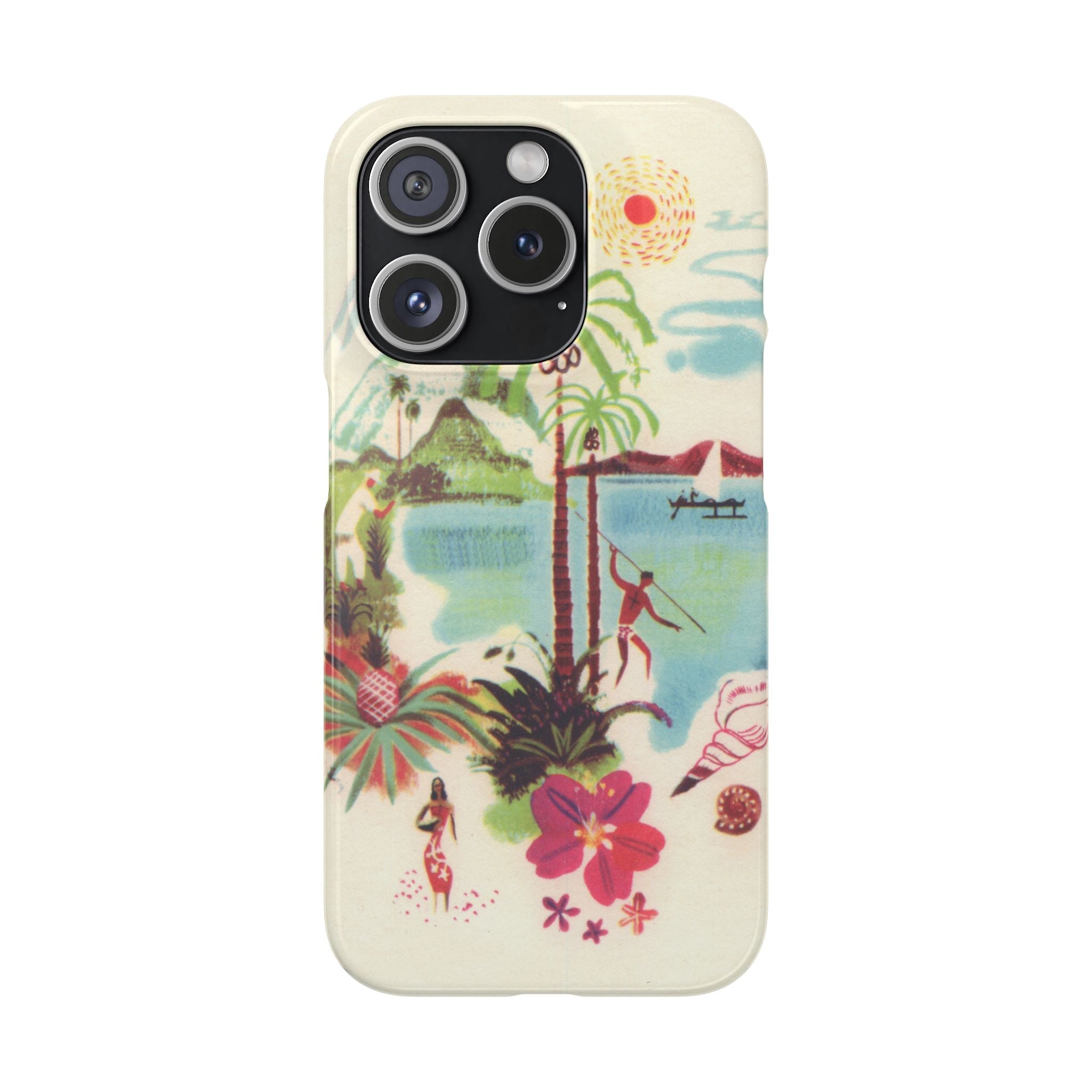 paradise iPhone case - In Print We Trust