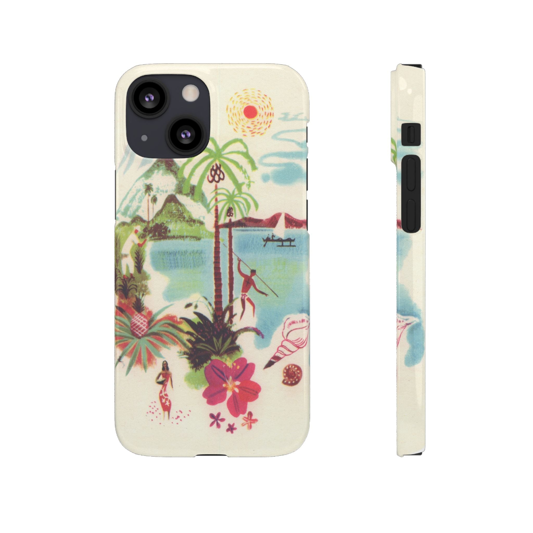 paradise iPhone case - In Print We Trust