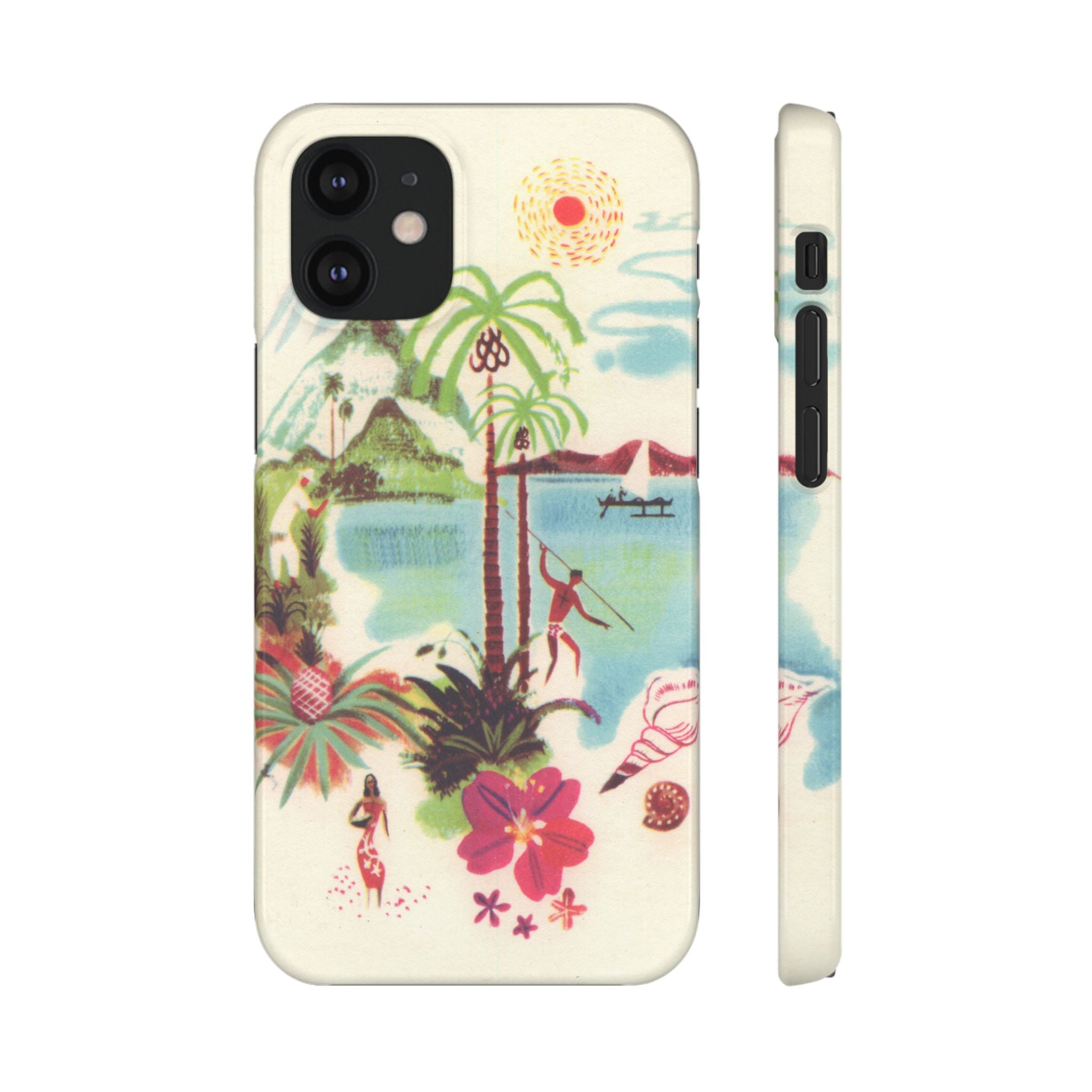 paradise iPhone case - In Print We Trust