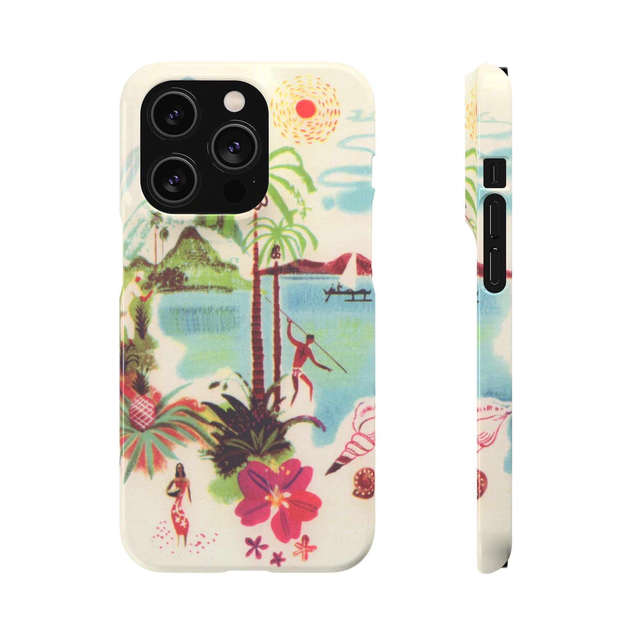 paradise iPhone case - In Print We Trust