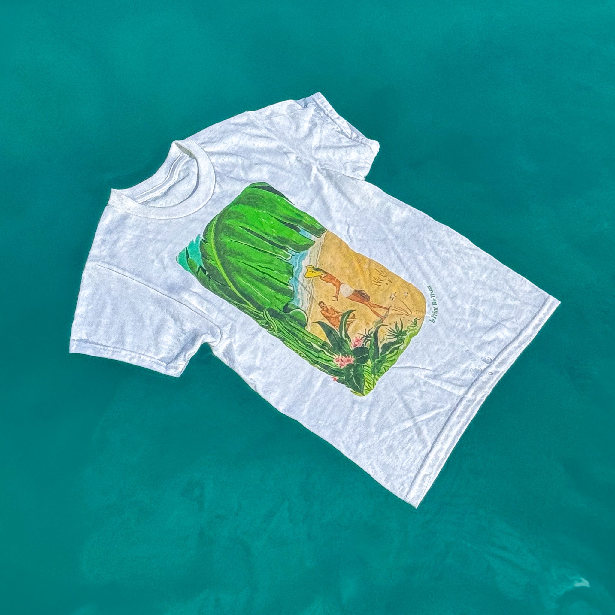 'Paradise' premium baby tee - In Print We Trust