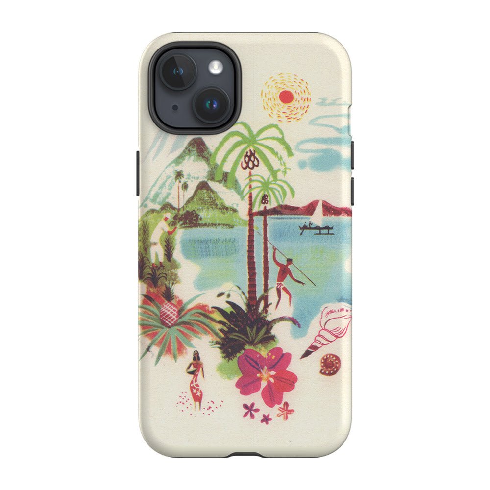 paradise tough iPhone case - In Print We Trust