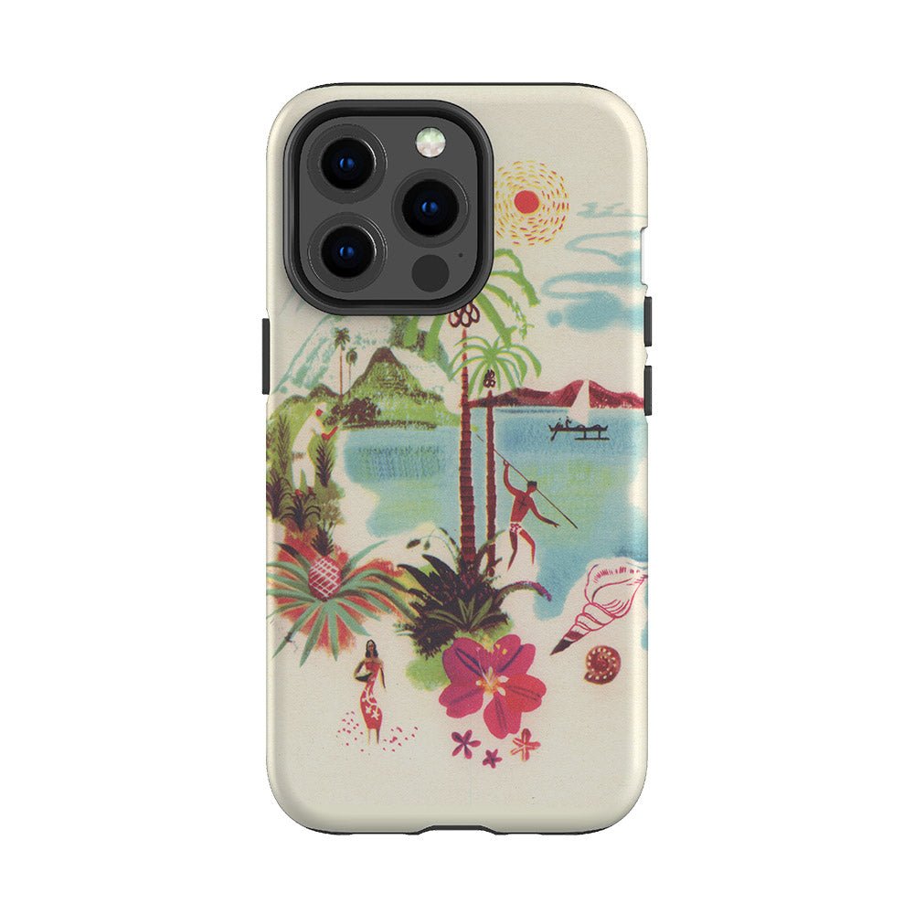paradise tough iPhone case - In Print We Trust