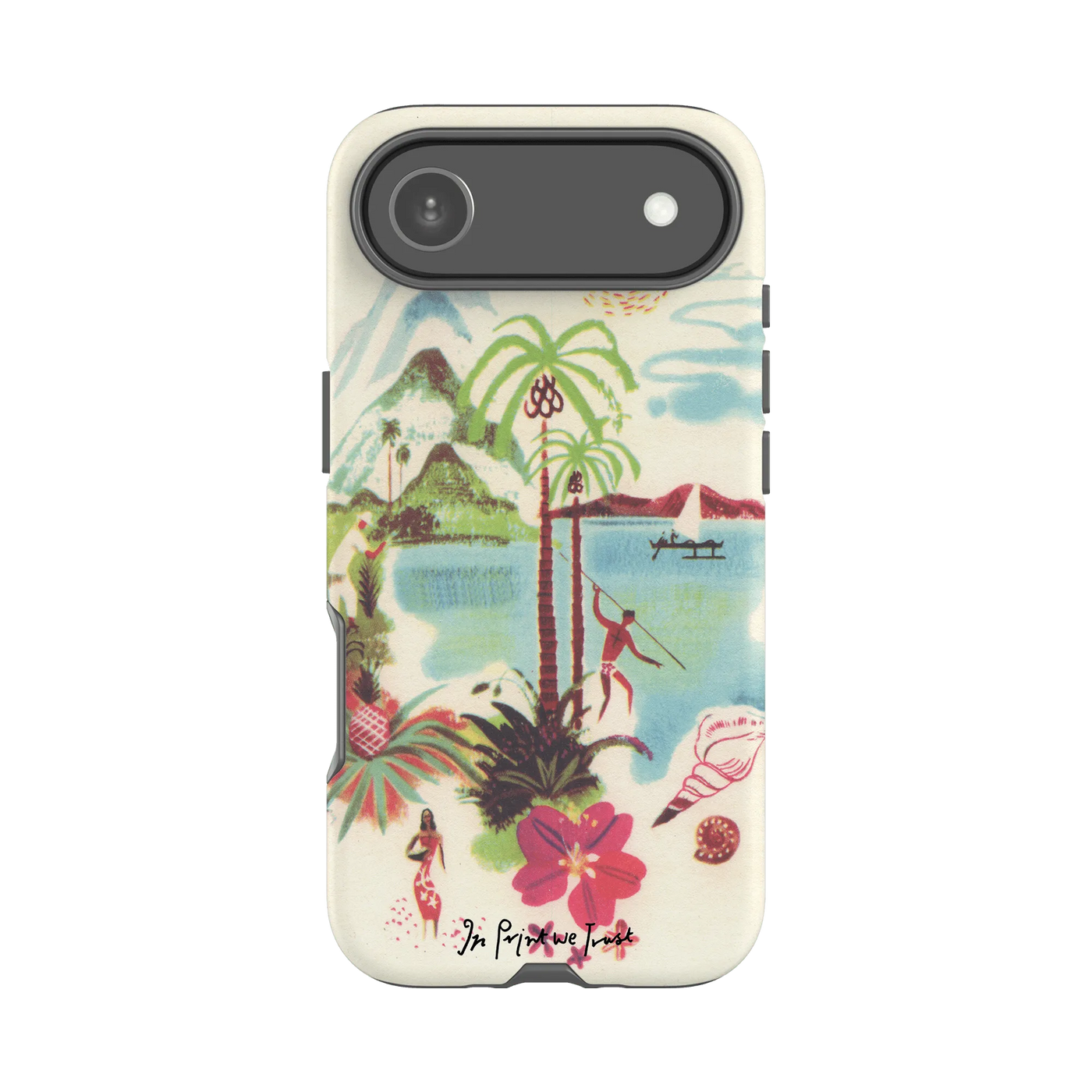 paradise tough iPhone case - In Print We Trust
