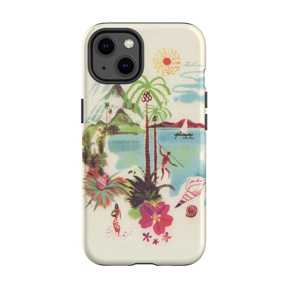 paradise tough iPhone case - In Print We Trust