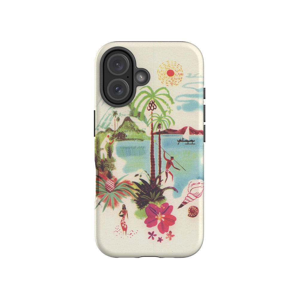 paradise tough iPhone case - In Print We Trust