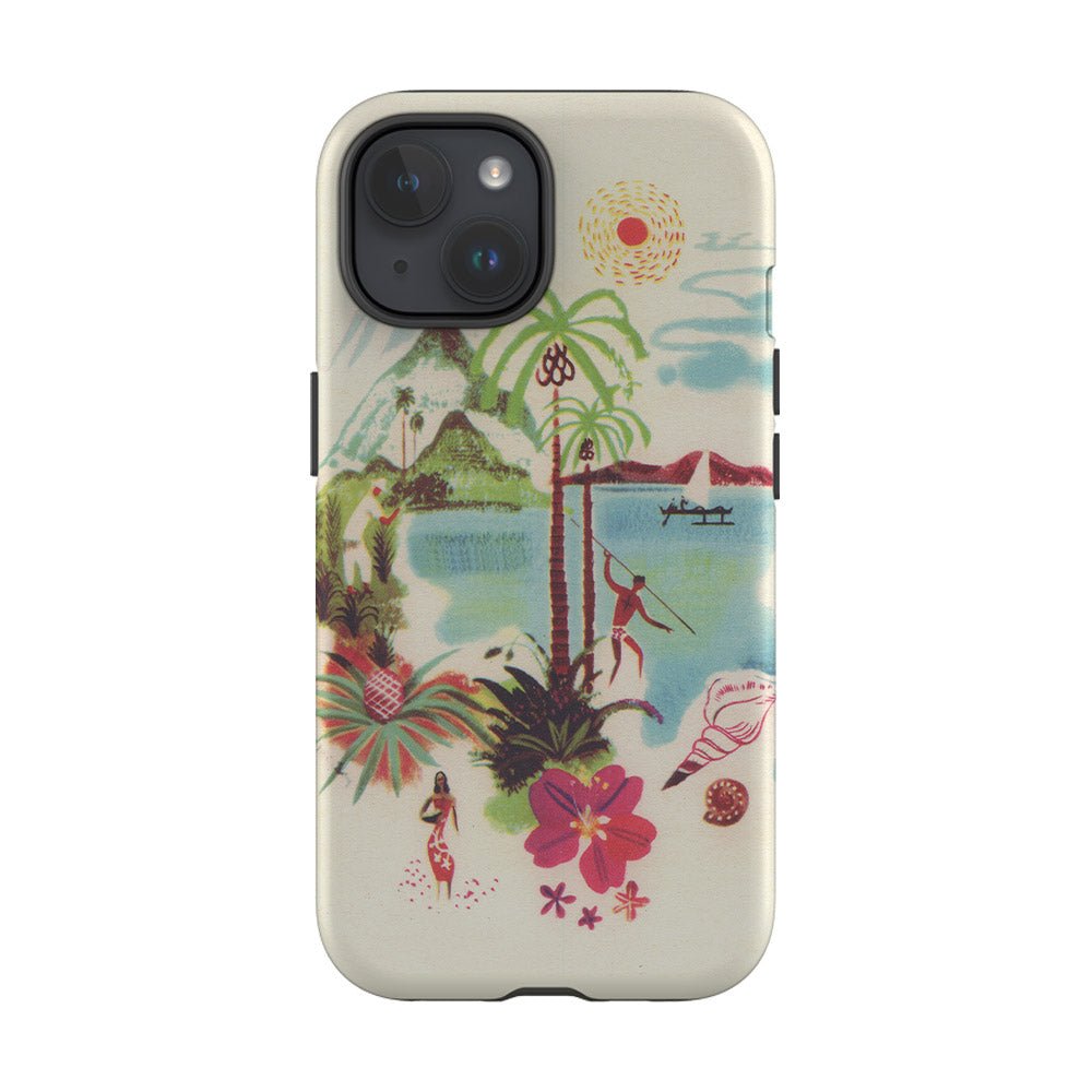 paradise tough iPhone case - In Print We Trust