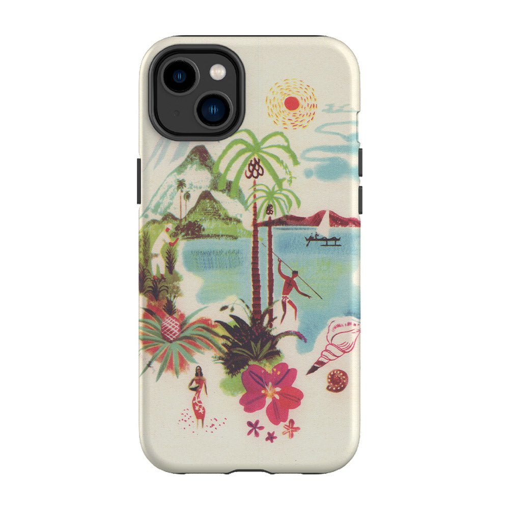 paradise tough iPhone case - In Print We Trust