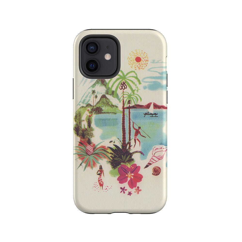 paradise tough iPhone case - In Print We Trust