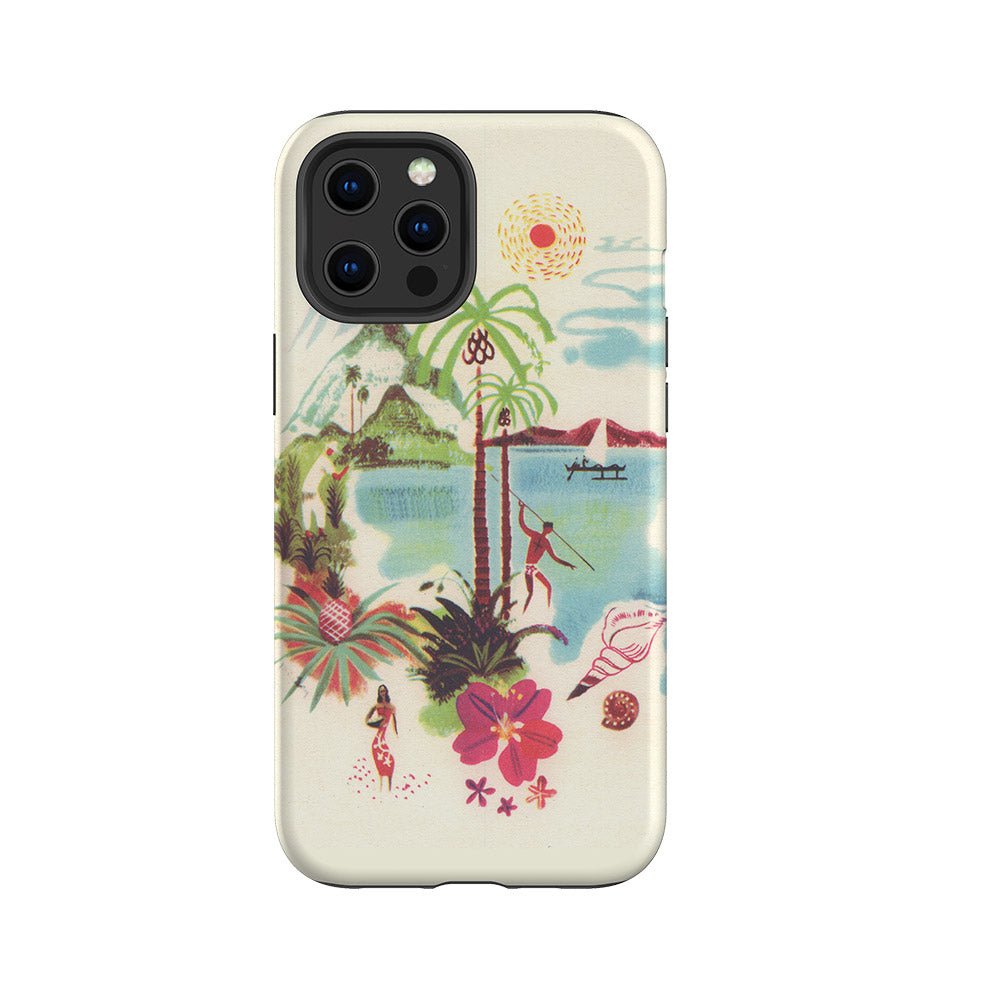 paradise tough iPhone case - In Print We Trust