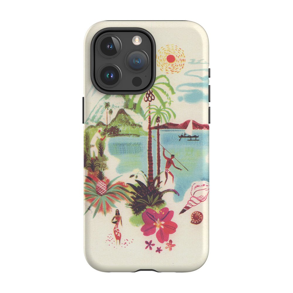 paradise tough iPhone case - In Print We Trust