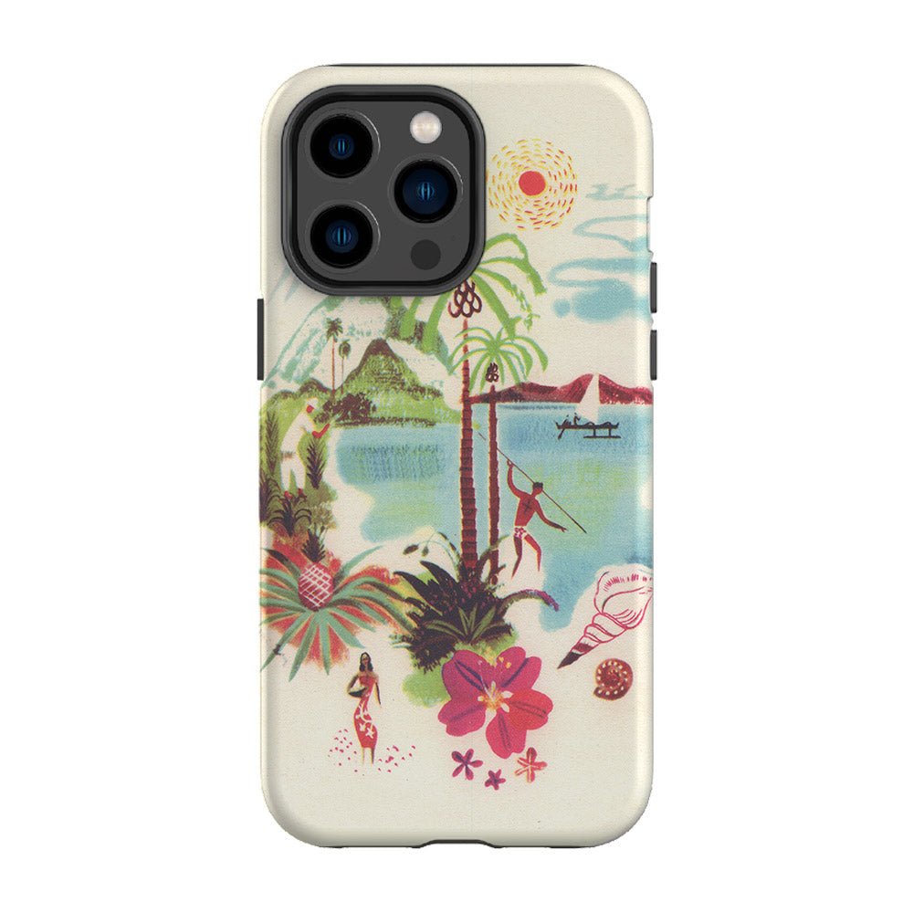 paradise tough iPhone case - In Print We Trust