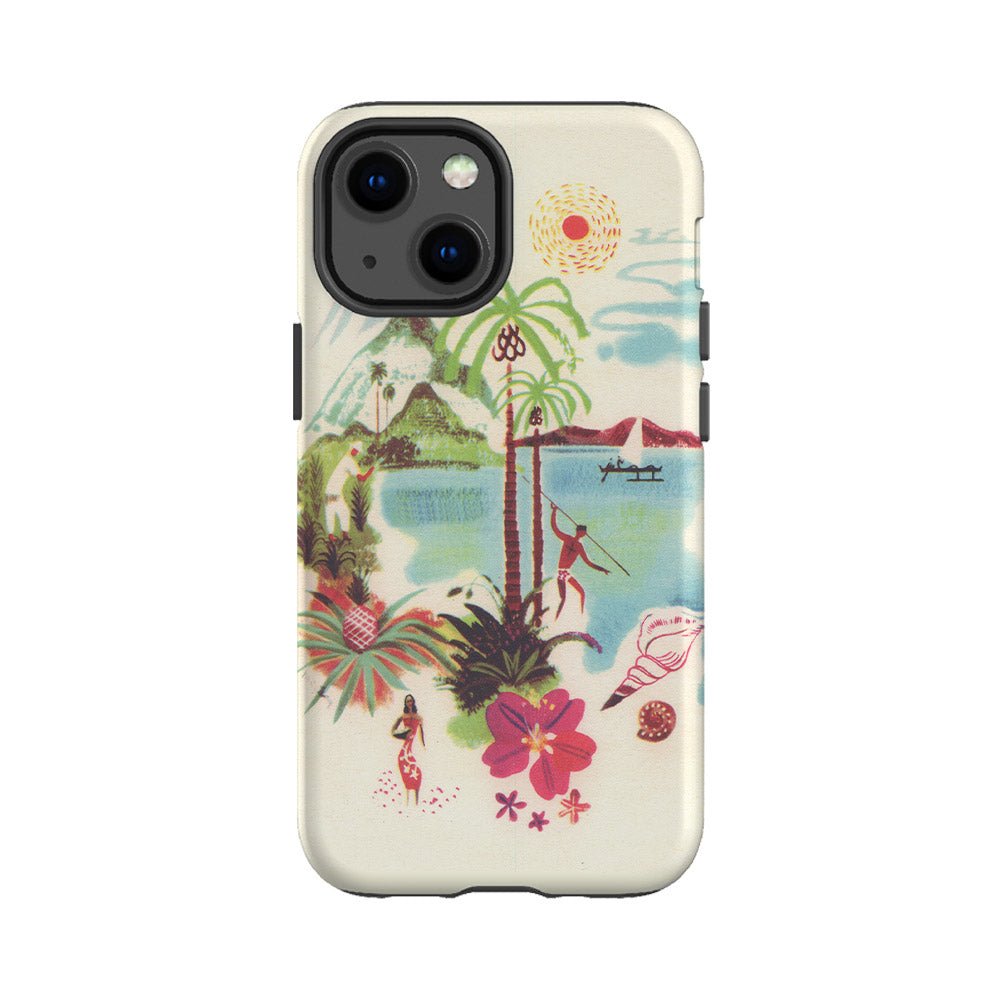 paradise tough iPhone case - In Print We Trust