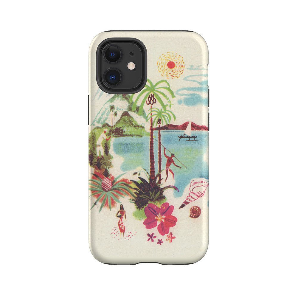 paradise tough iPhone case - In Print We Trust