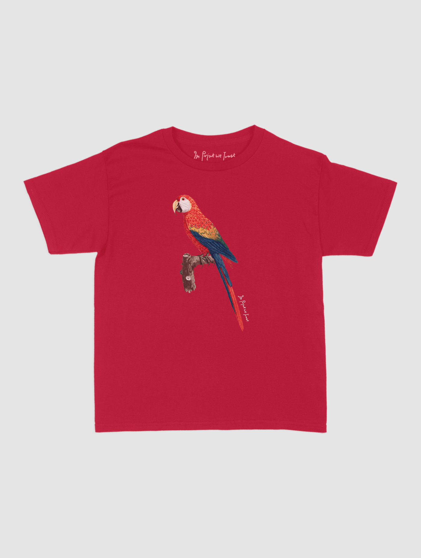 parrot baby tee - In Print We Trust