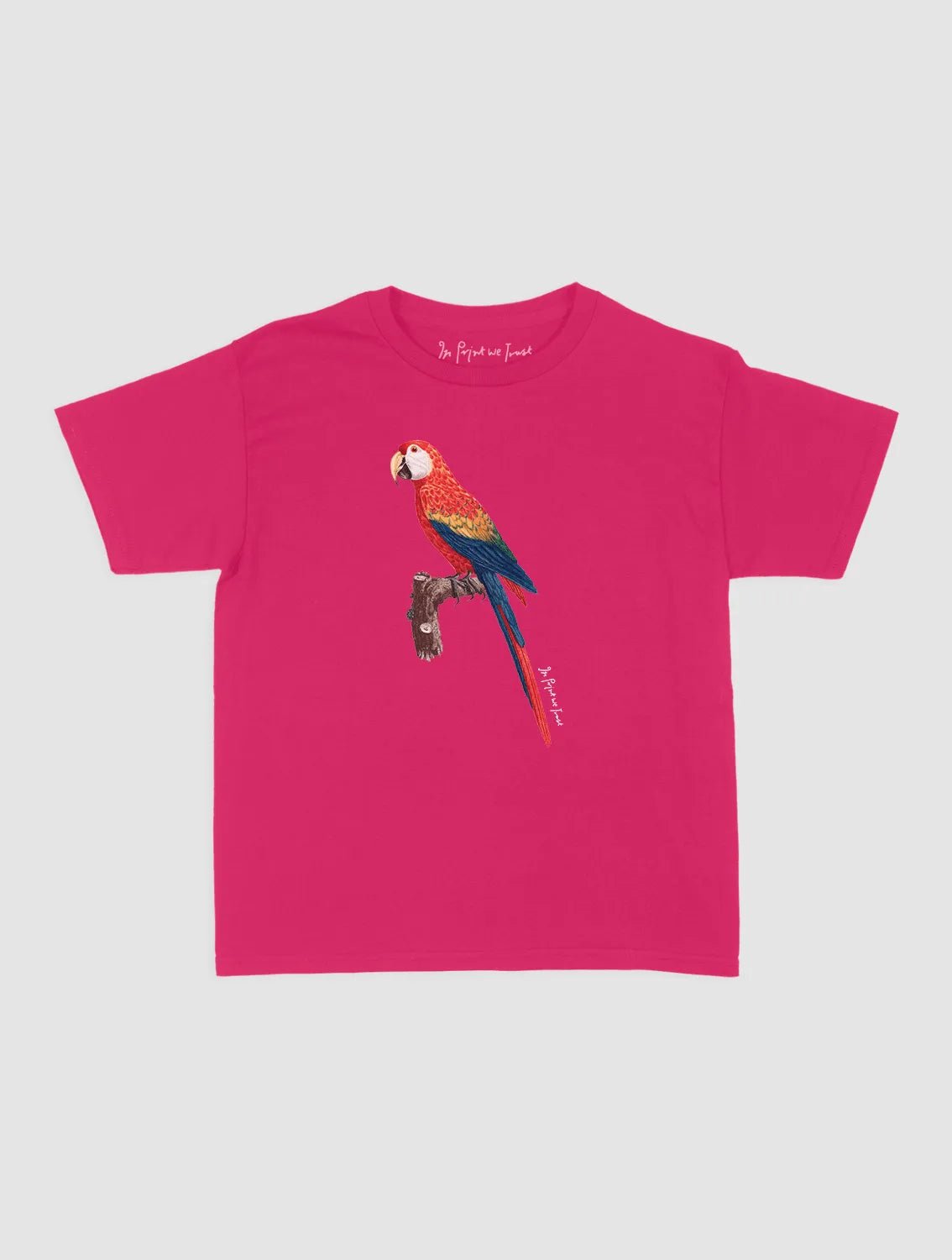 parrot baby tee - In Print We Trust