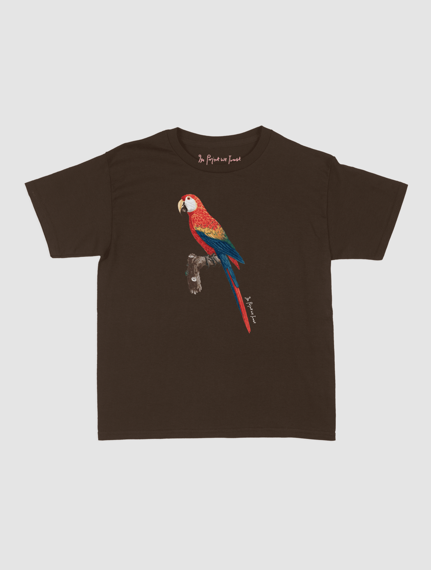 parrot baby tee - In Print We Trust