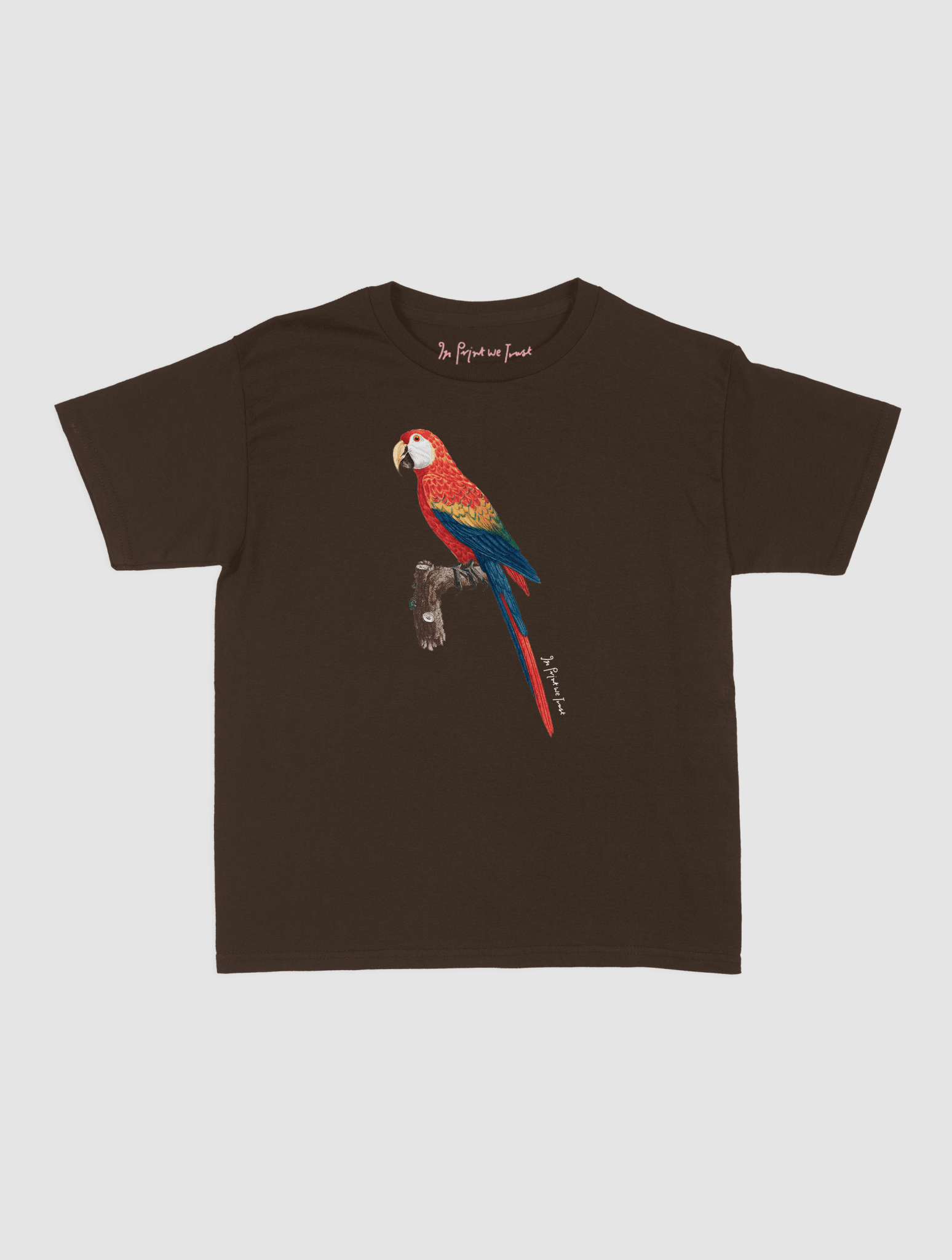 parrot baby tee - In Print We Trust