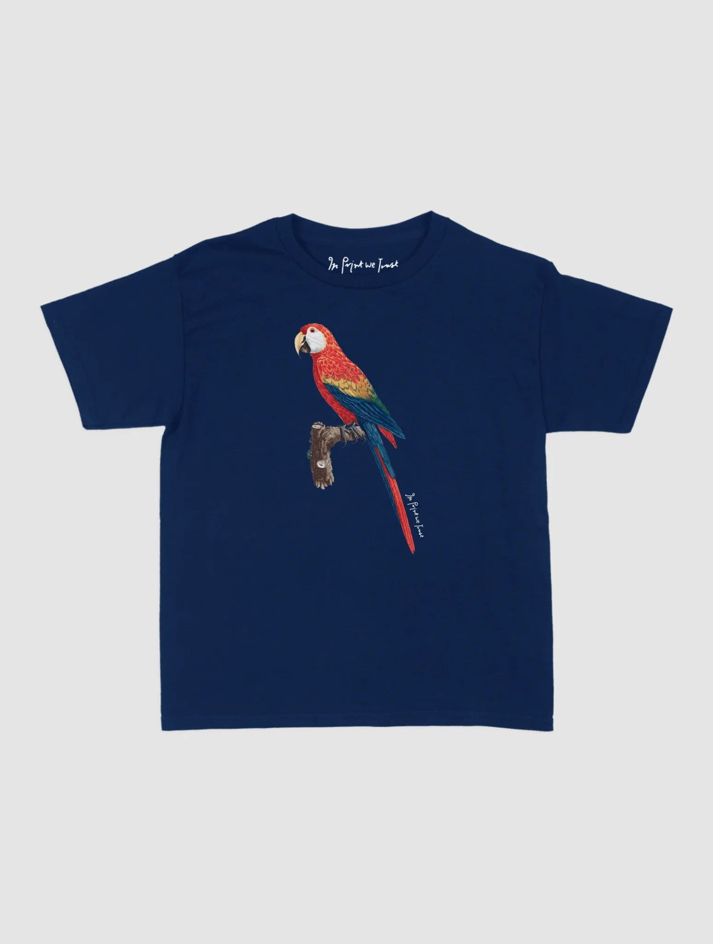 parrot baby tee - In Print We Trust