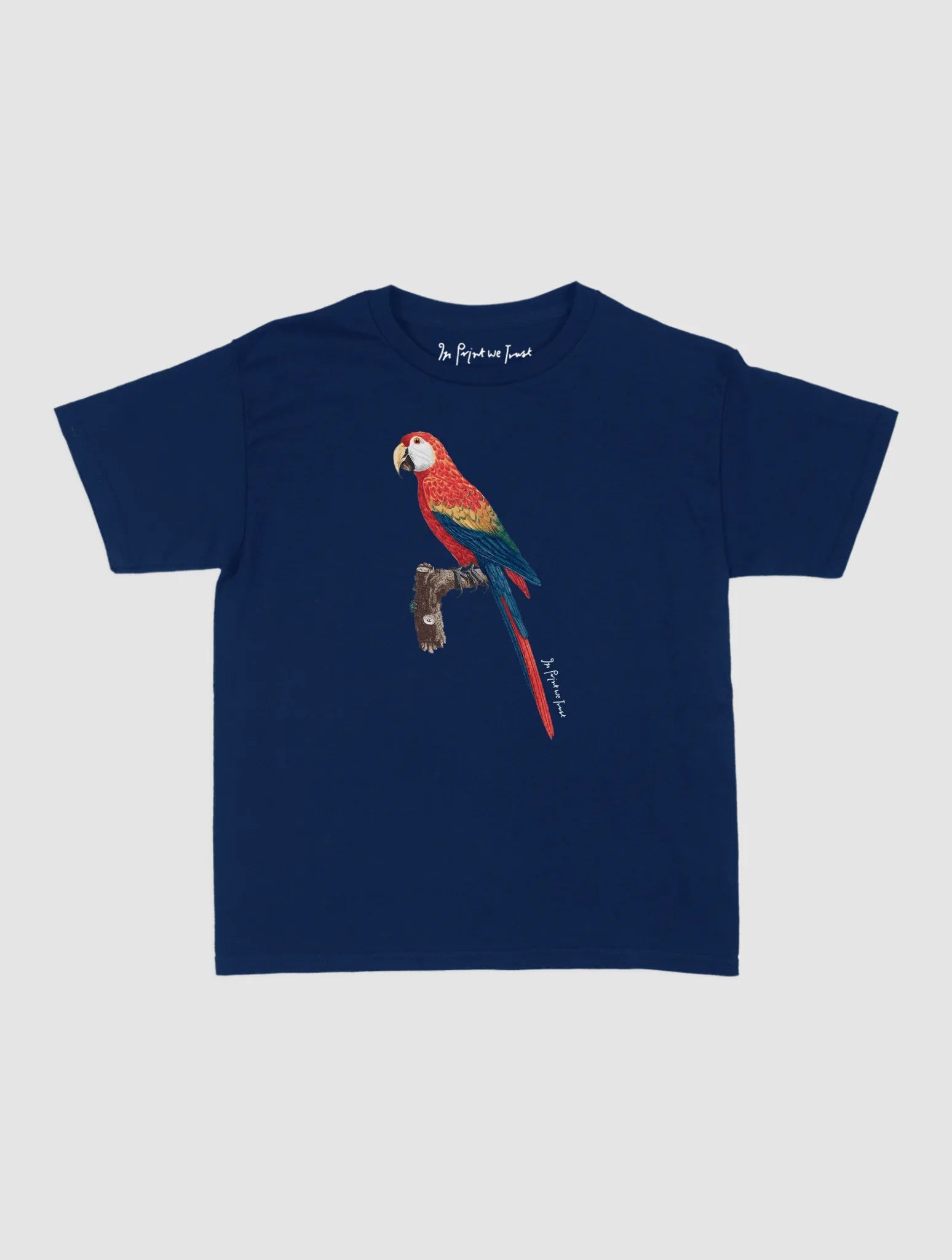 parrot baby tee - In Print We Trust