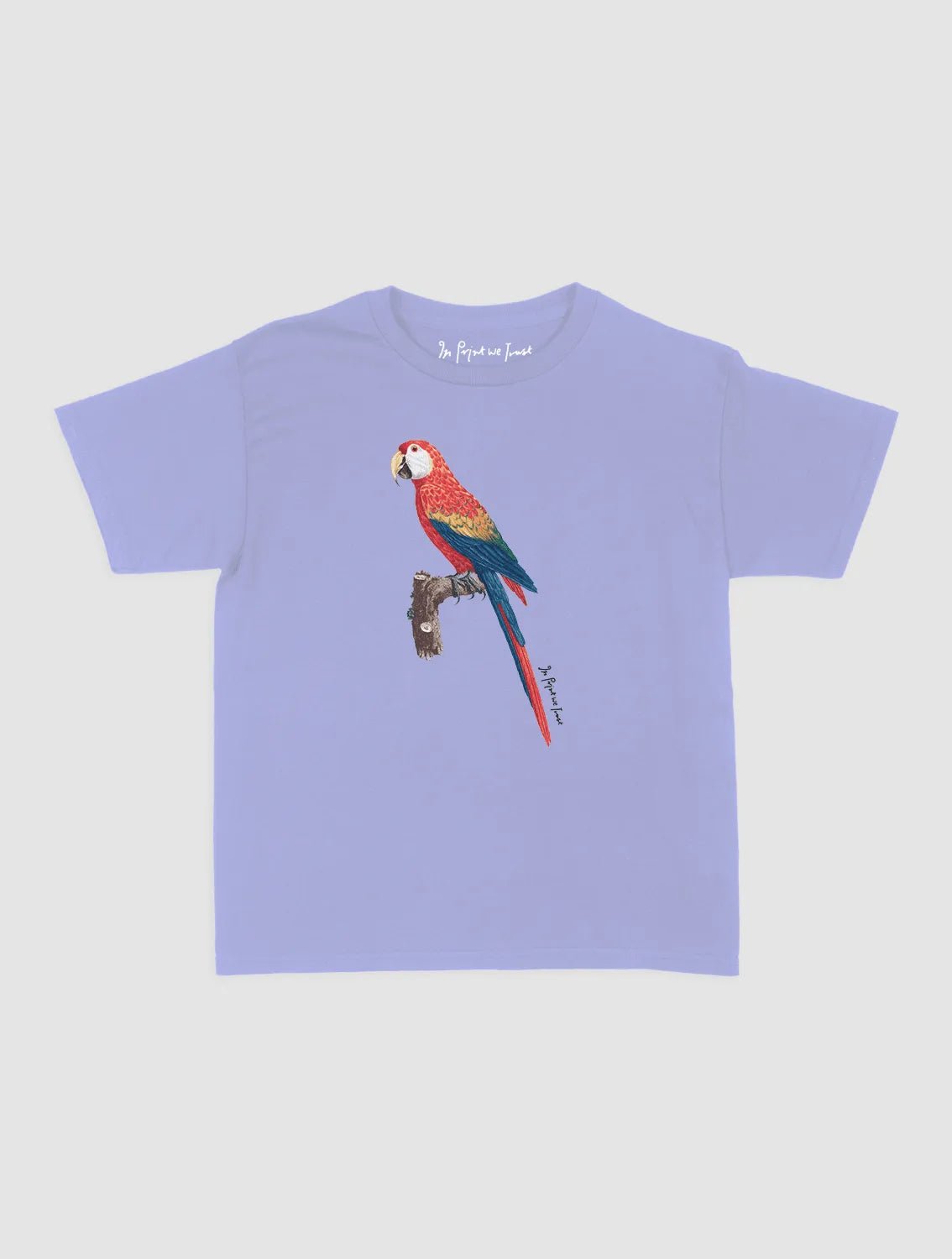 parrot baby tee - In Print We Trust