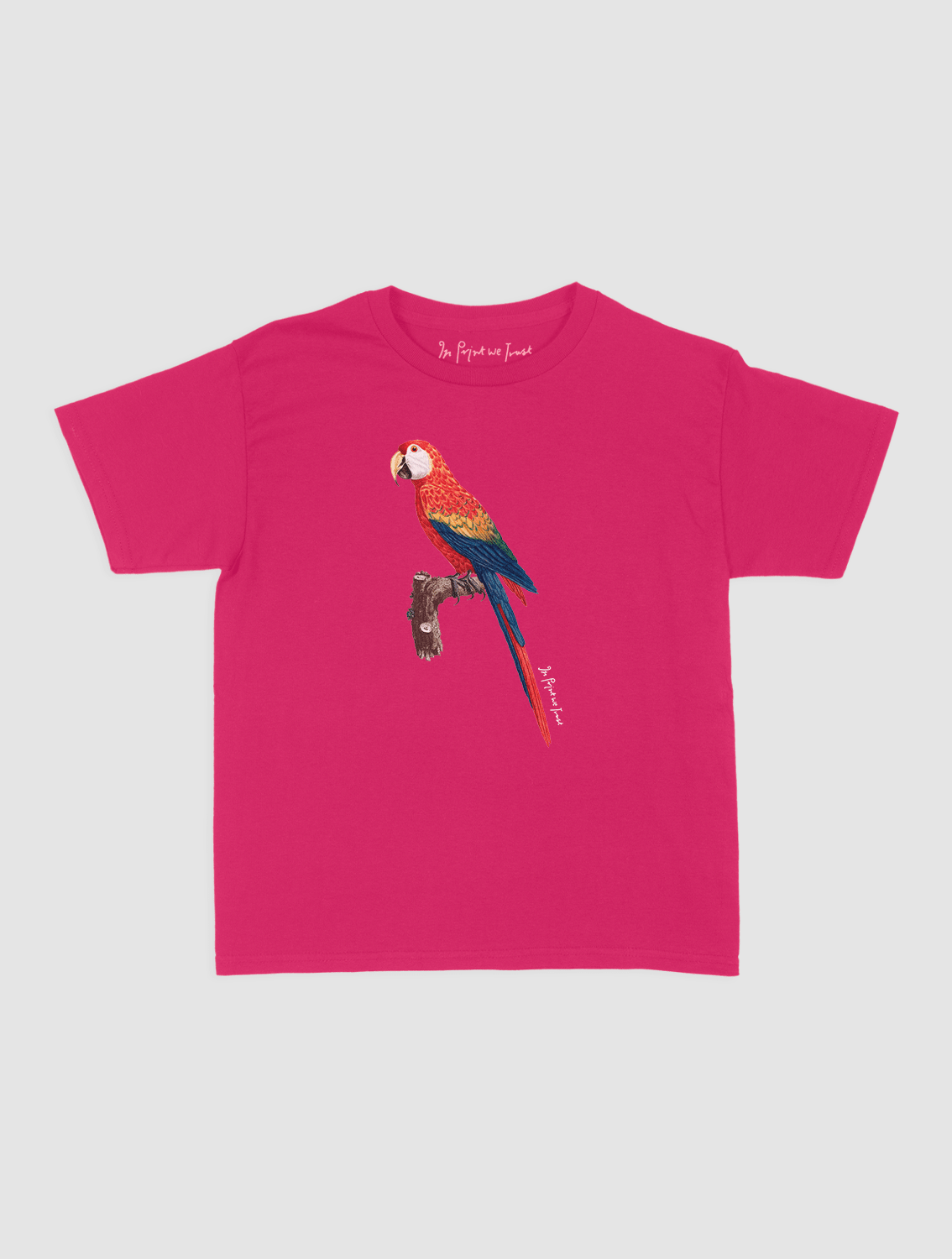 parrot baby tee - In Print We Trust