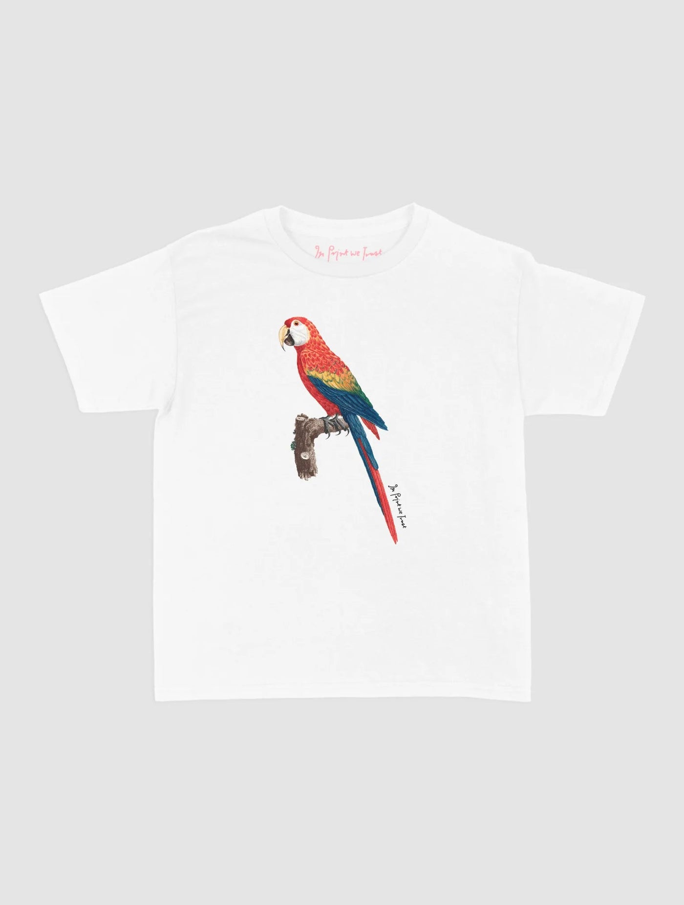 parrot baby tee - In Print We Trust
