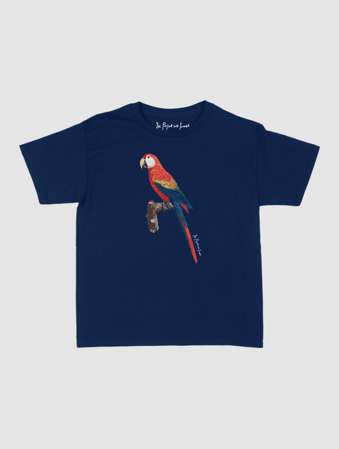 parrot baby tee - In Print We Trust