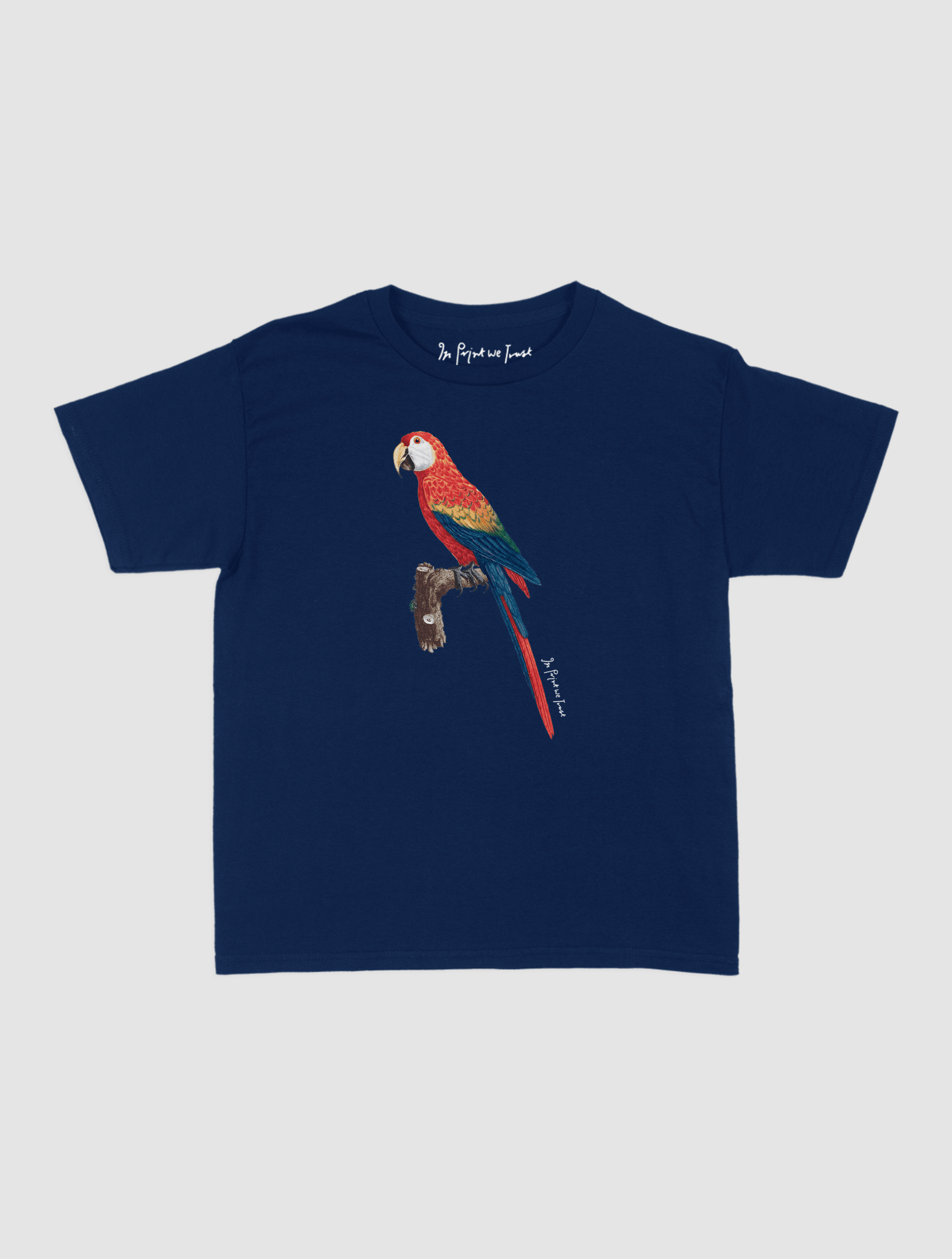 parrot baby tee - In Print We Trust