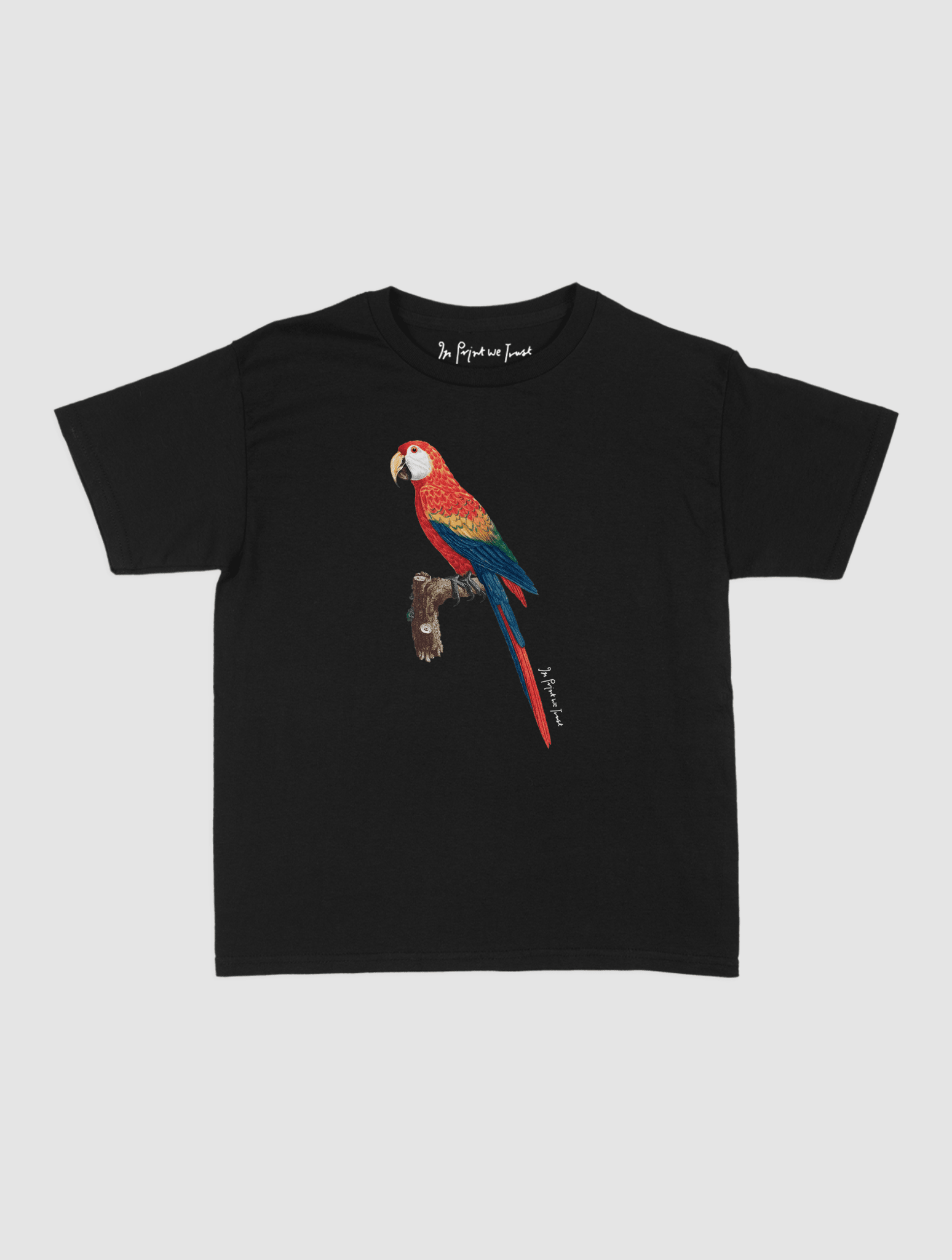 parrot baby tee - In Print We Trust