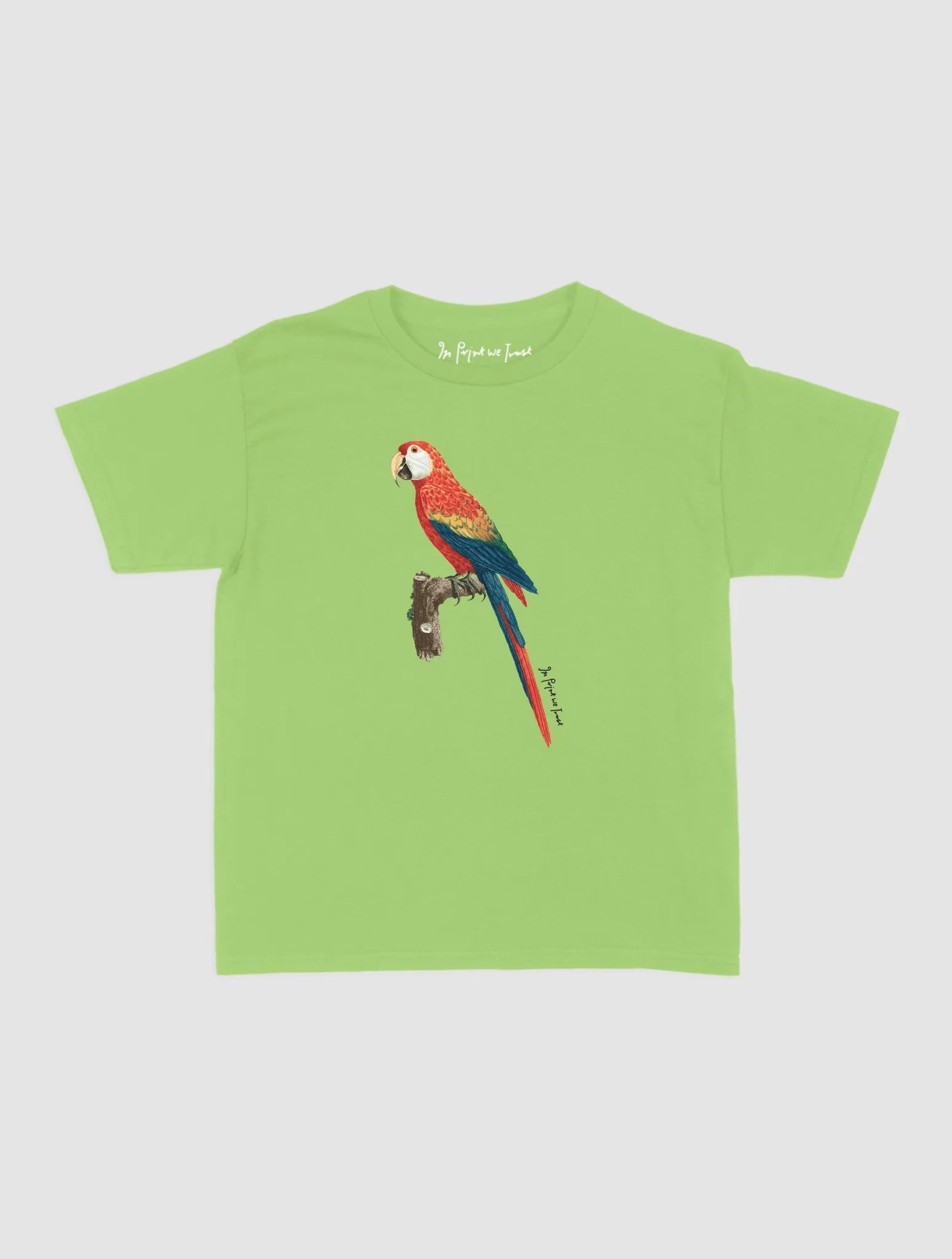 parrot baby tee - In Print We Trust