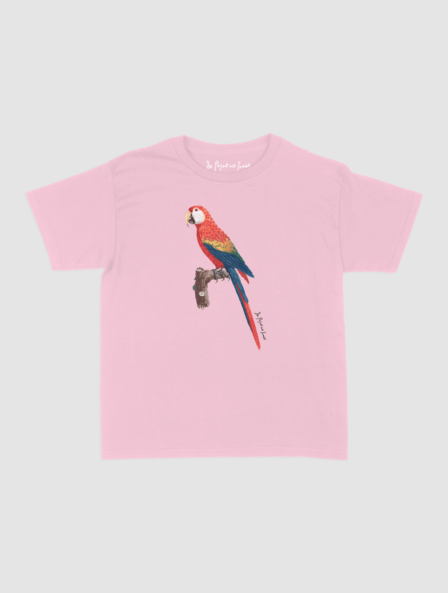 parrot baby tee - In Print We Trust