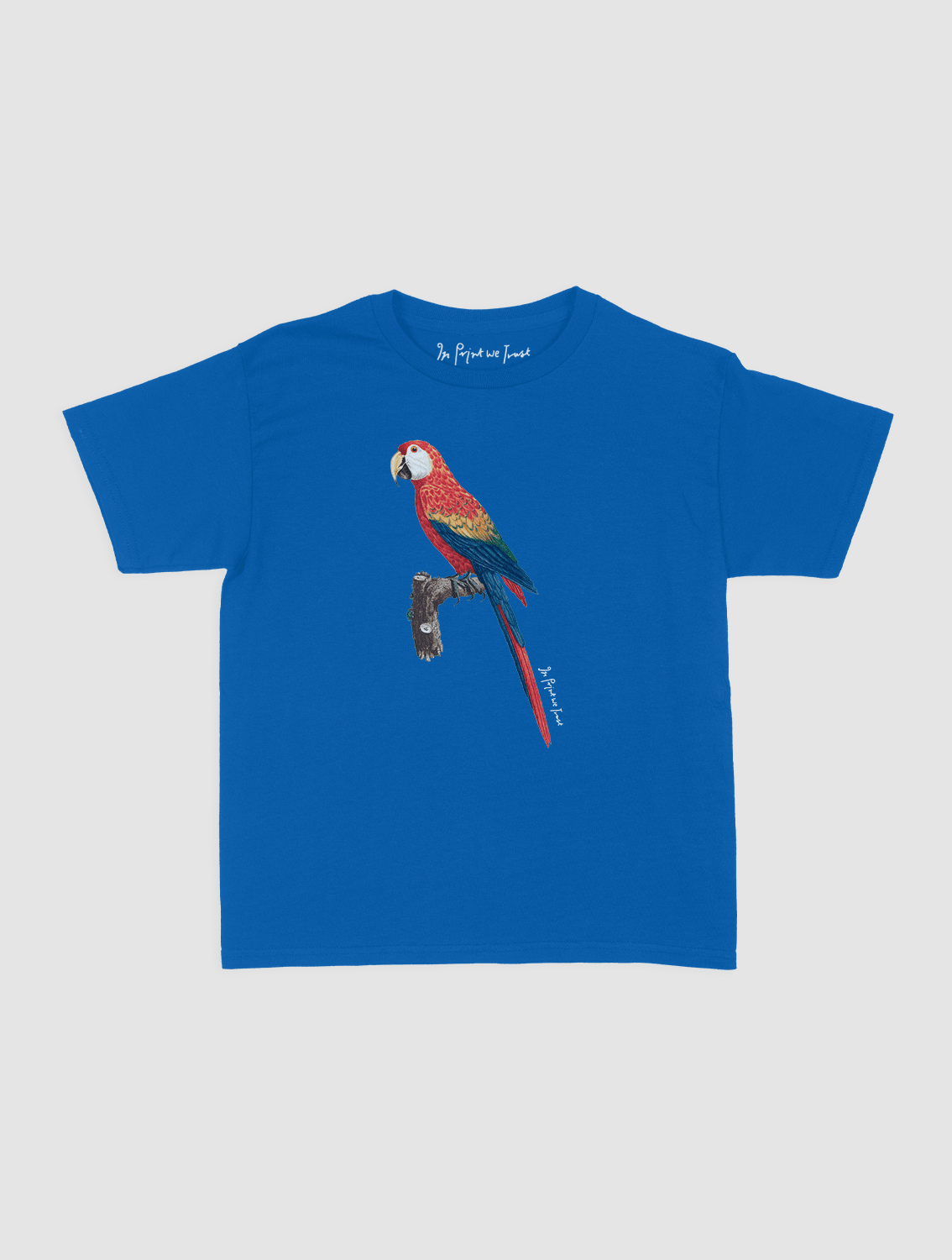 parrot baby tee - In Print We Trust