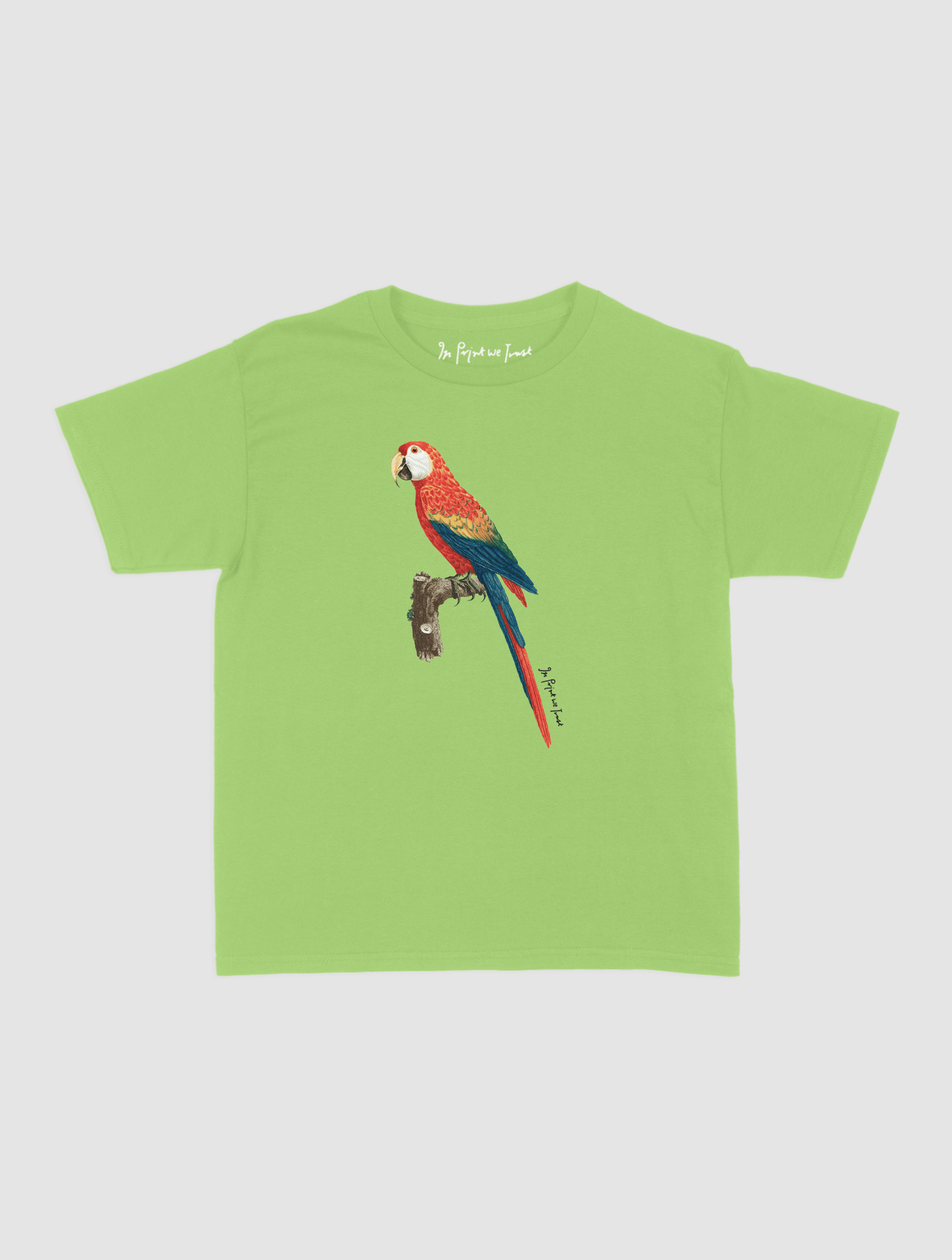 parrot baby tee - In Print We Trust
