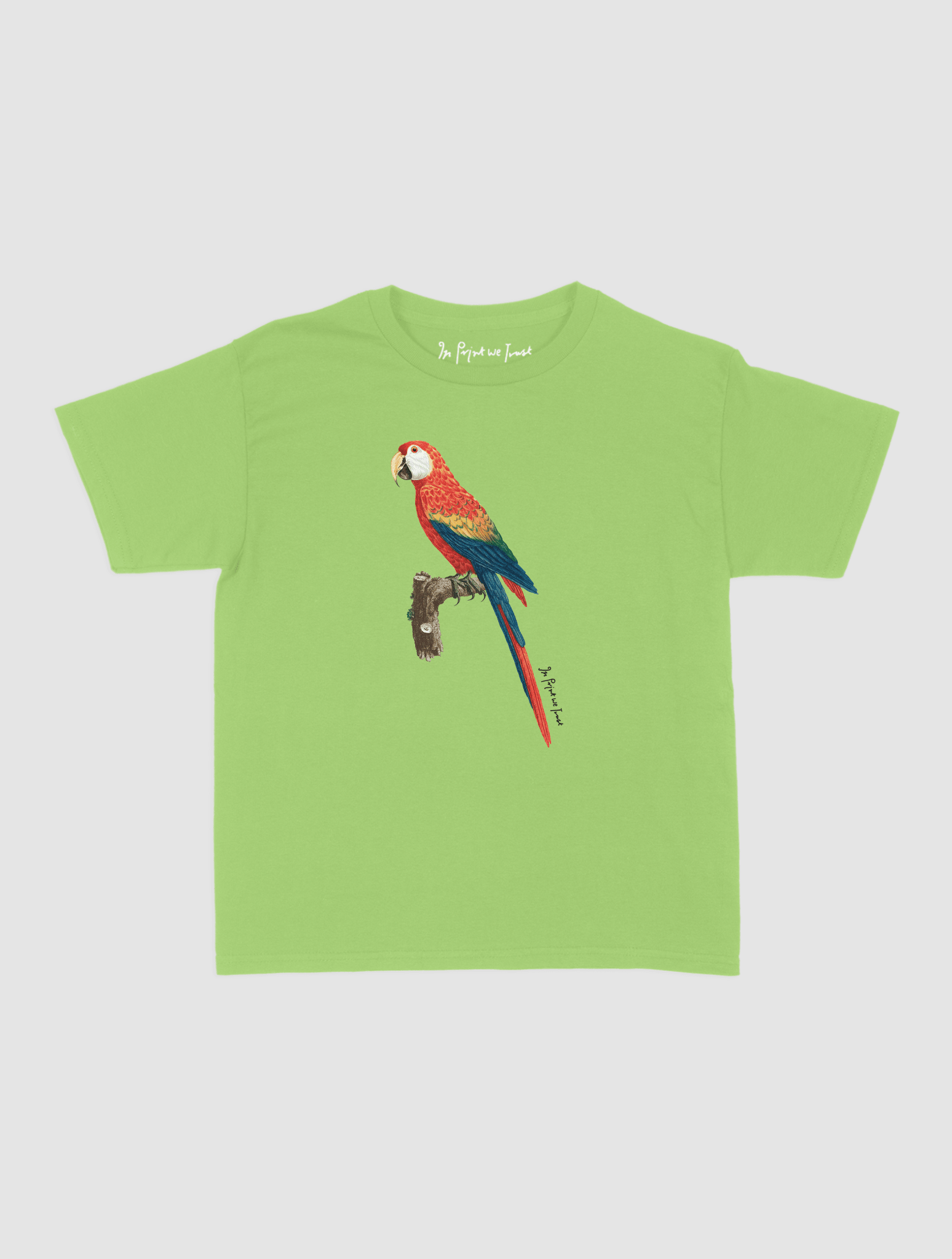 parrot baby tee - In Print We Trust